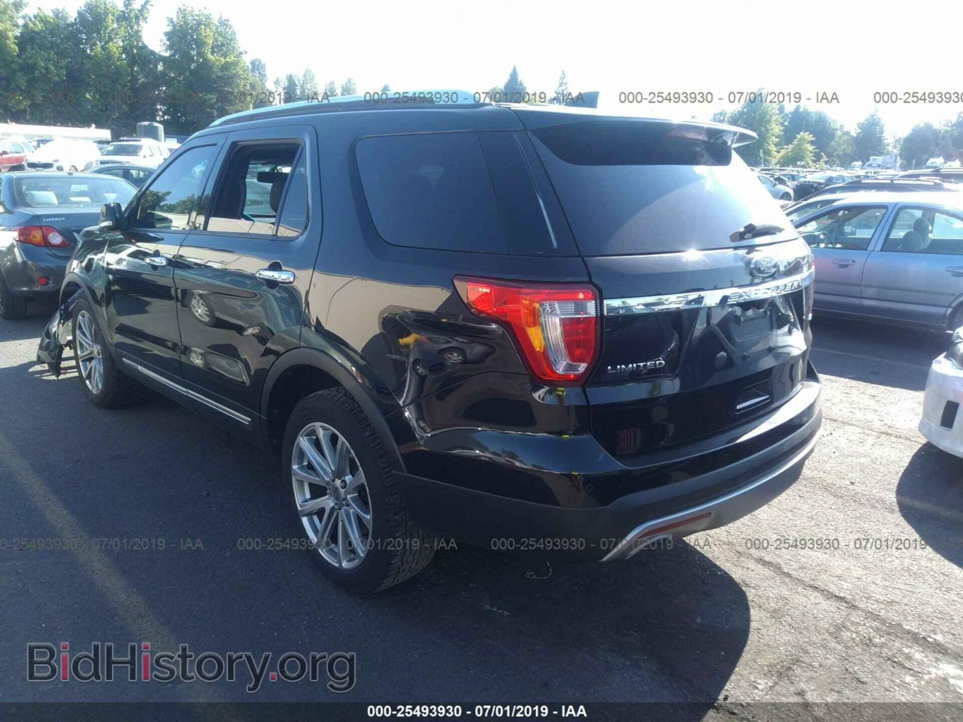 2016 FORD EXPLORER - VIN: 1FM5K8F85GGA45458 - Photo 3