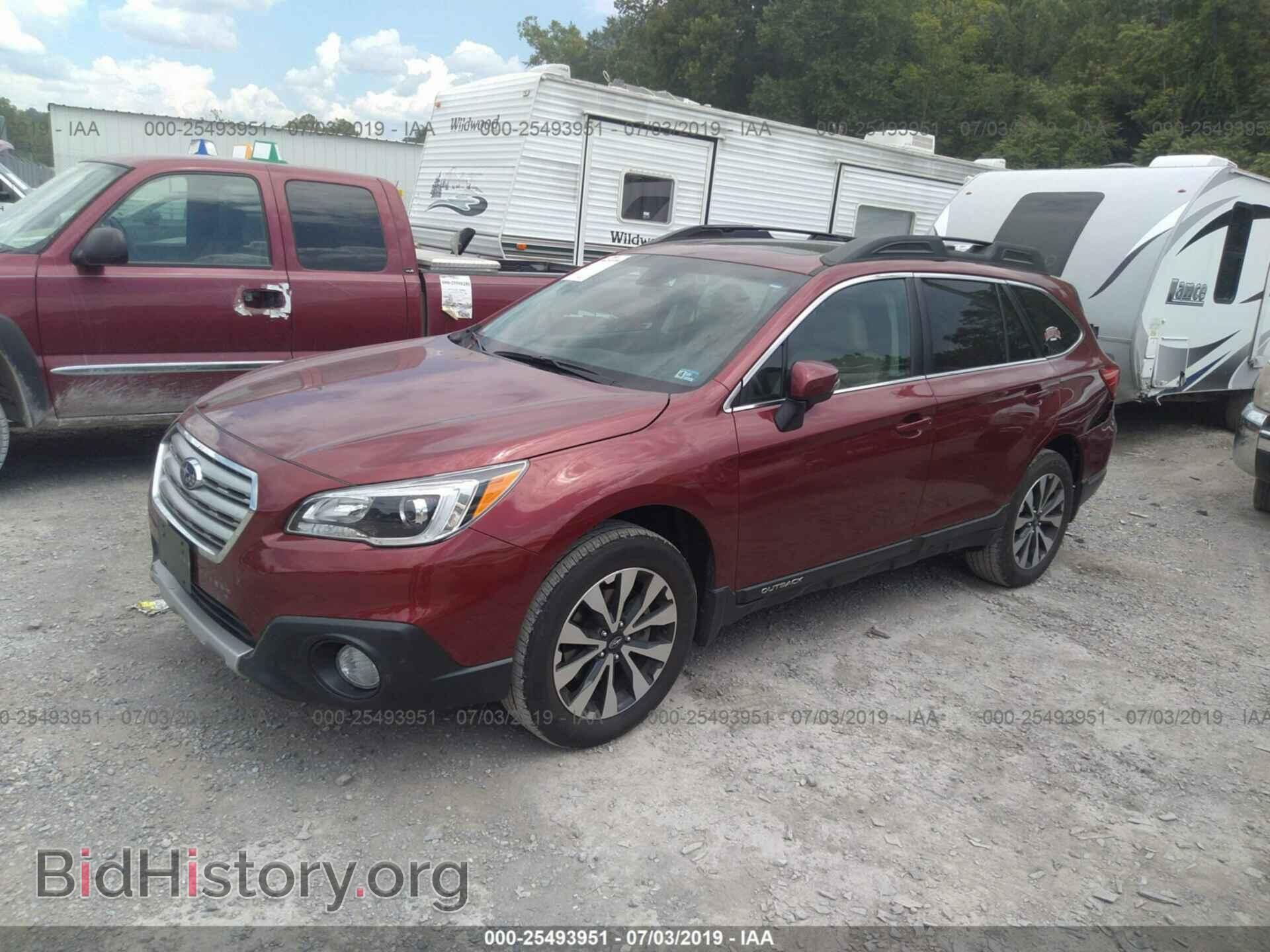 2017 SUBARU OUTBACK - VIN: 4S4BSANC1H3309381 - Фото 2