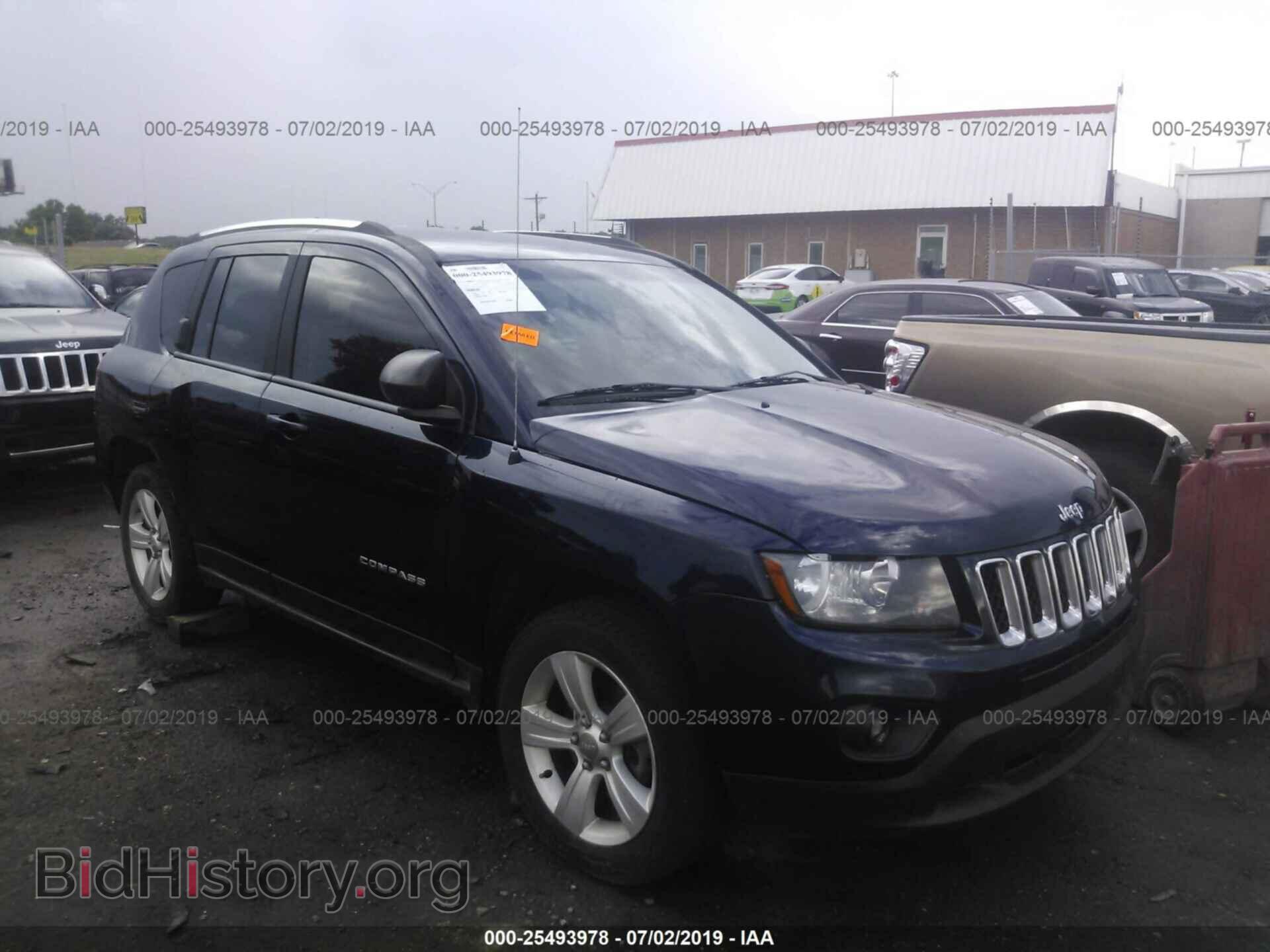 Photo 1C4NJCBA3ED547953 - JEEP COMPASS 2014