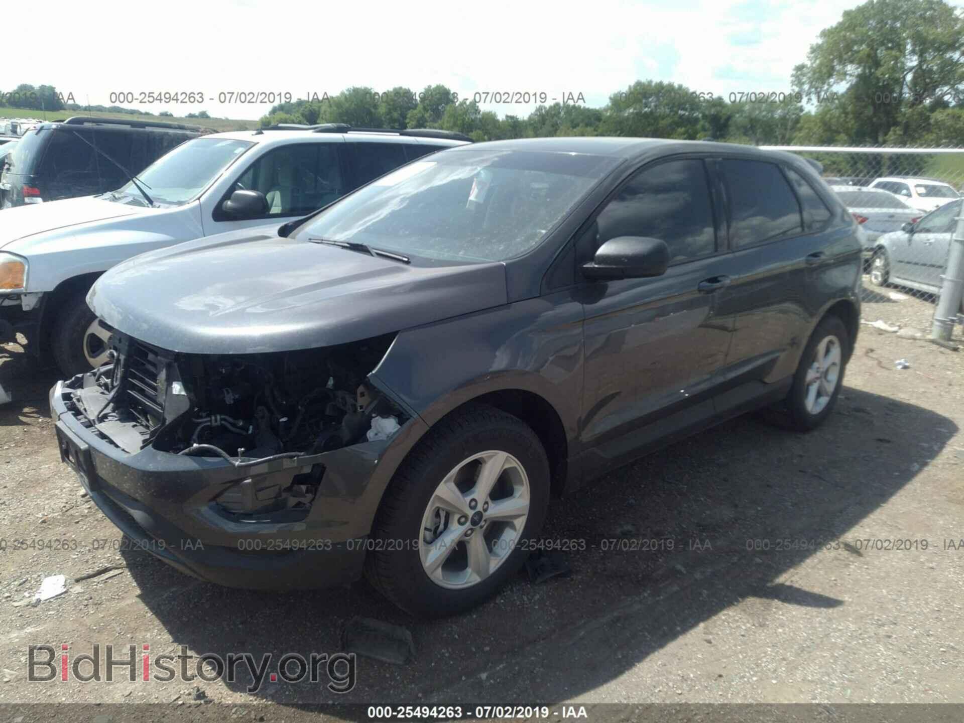 2018 FORD EDGE - VIN: 2FMPK4G95JBB93908 - Фото 2
