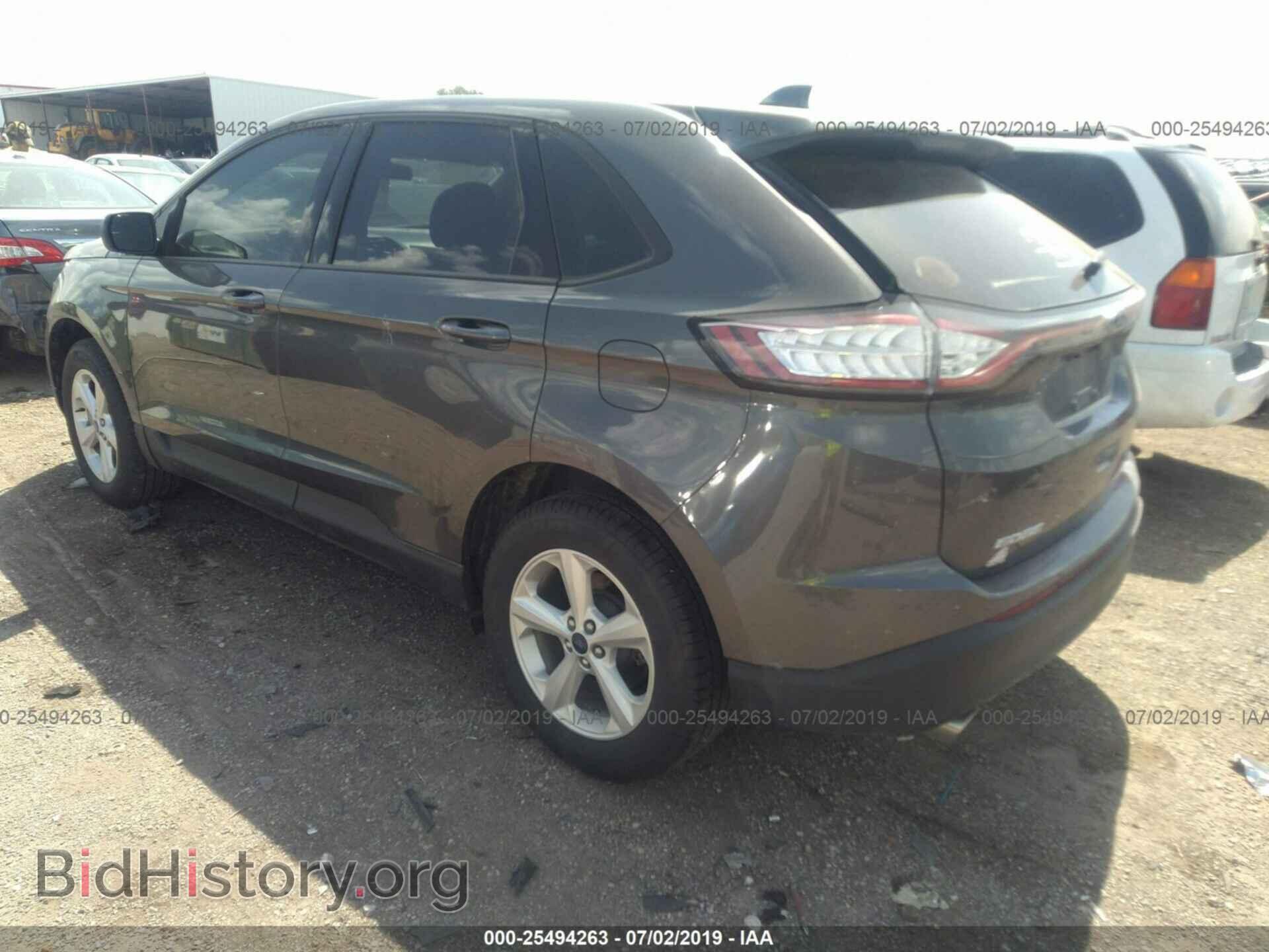 2018 FORD EDGE - VIN: 2FMPK4G95JBB93908 - Фото 3