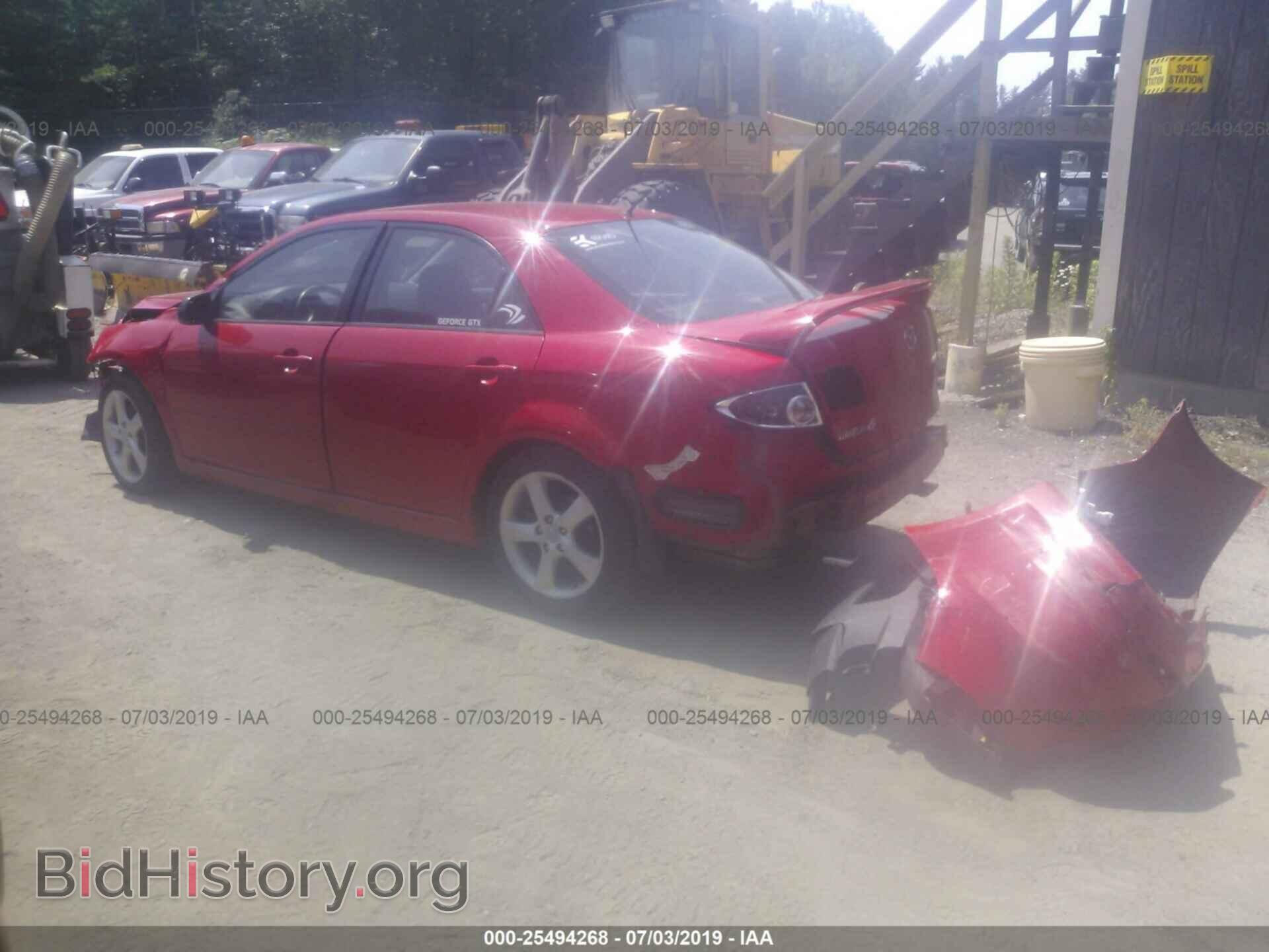 2008 MAZDA 6 - VIN: 1YVHP80C485M40254 - Фото 3