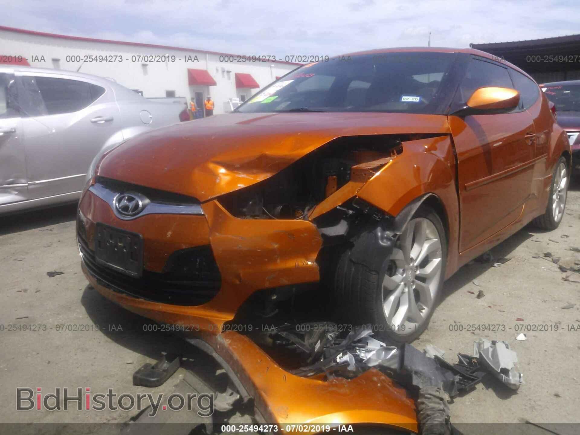 2013 HYUNDAI VELOSTER - VIN: KMHTC6AD2DU124452 - Фото 6