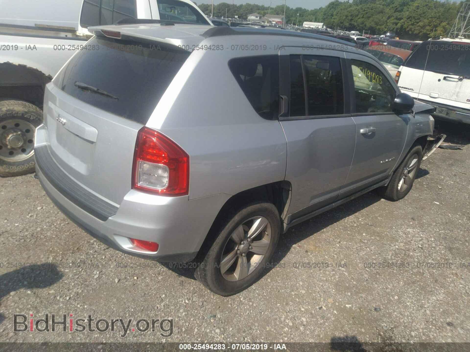 2012 JEEP COMPASS - VIN: 1C4NJDBB1CD548952 - Фото 4