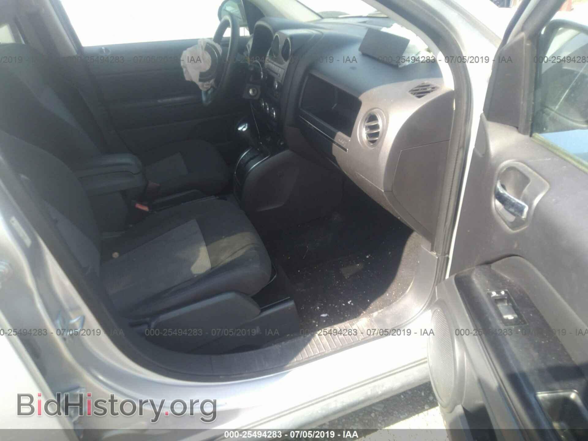 2012 JEEP COMPASS - VIN: 1C4NJDBB1CD548952 - Фото 5