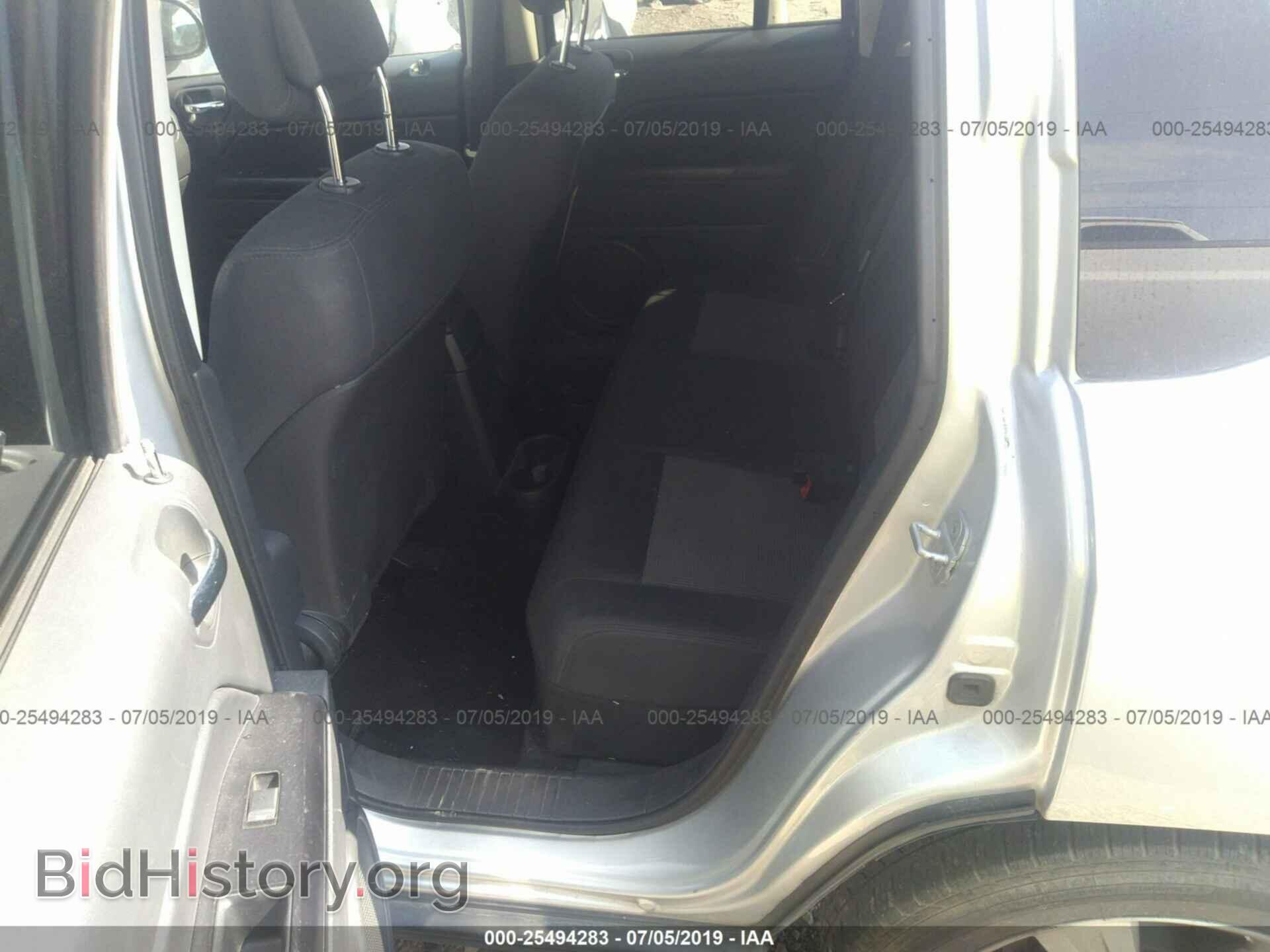 2012 JEEP COMPASS - VIN: 1C4NJDBB1CD548952 - Фото 8