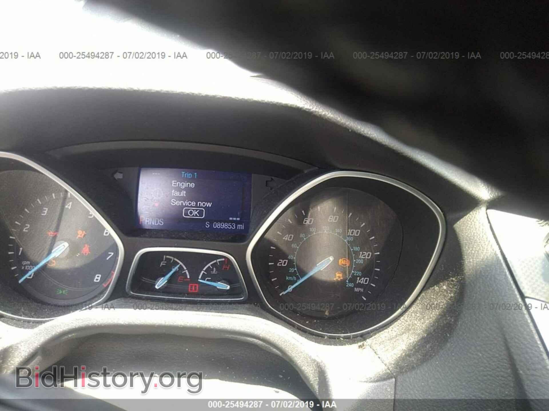 2014 FORD FOCUS - VIN: 1FADP3K20EL325403 - Фото 7