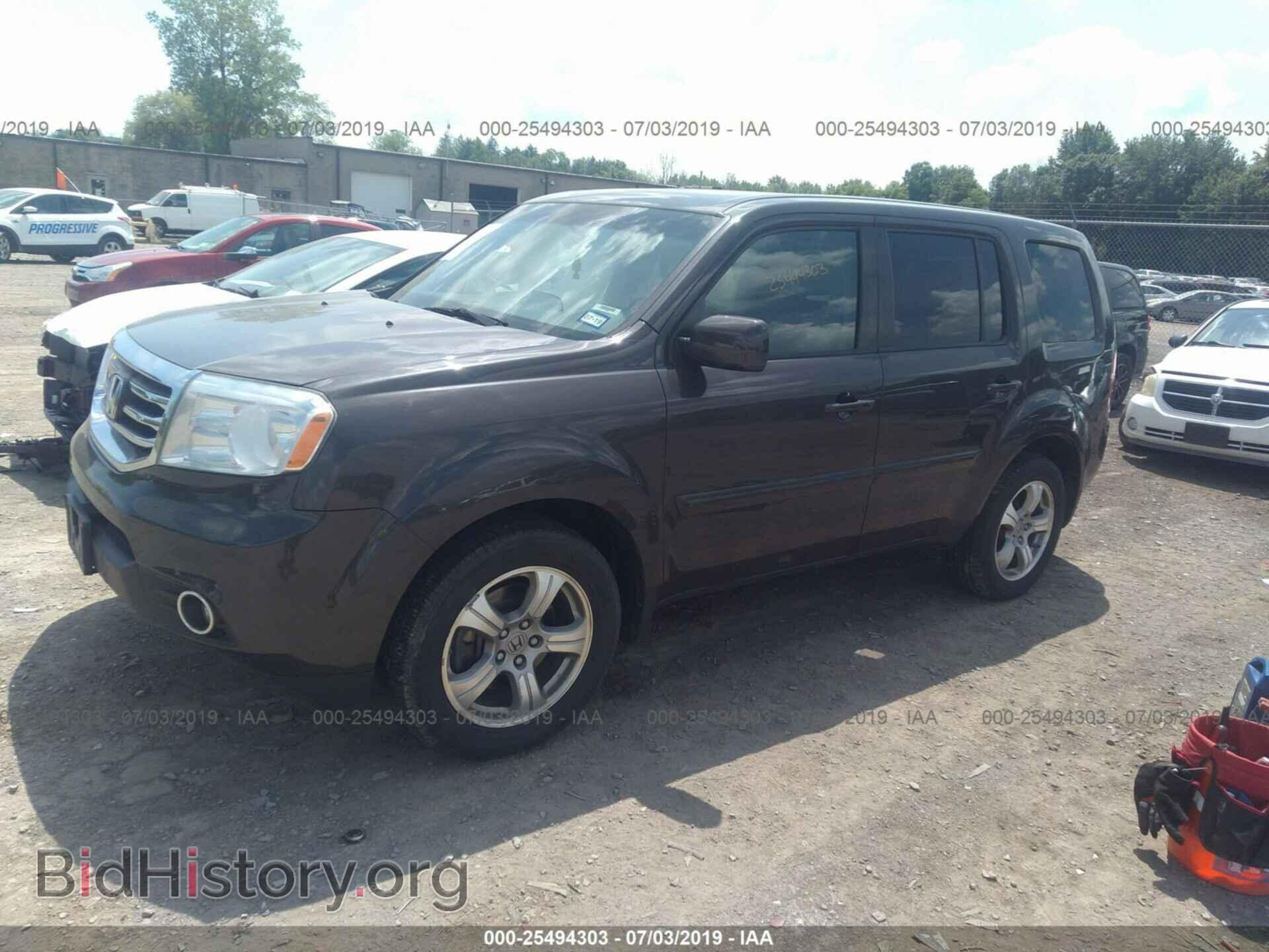 2014 HONDA PILOT - VIN: 5FNYF4H48EB016472 - Photo 2