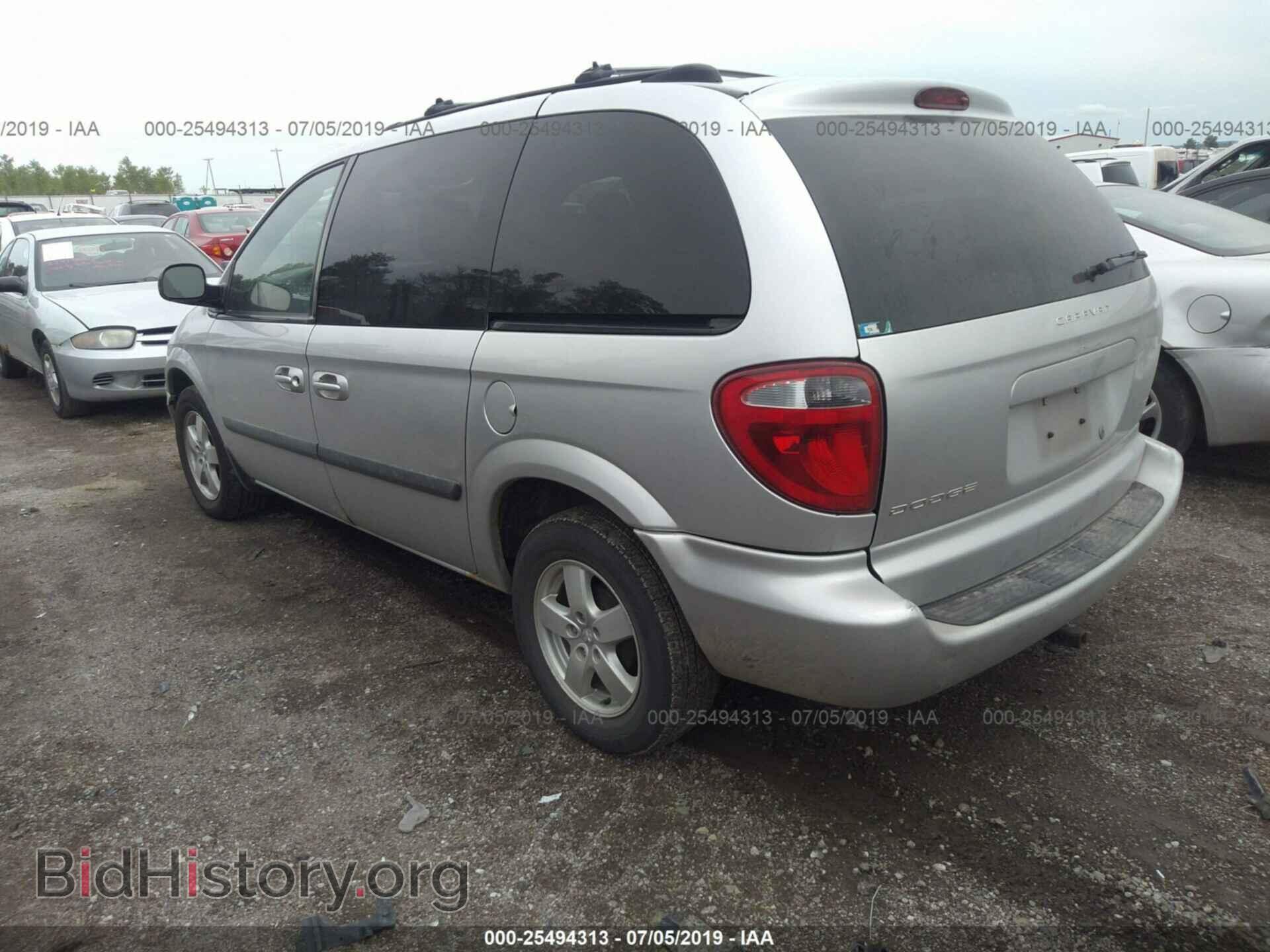 2005 DODGE CARAVAN - VIN: 1D4GP45RX5B250644 - Фото 3