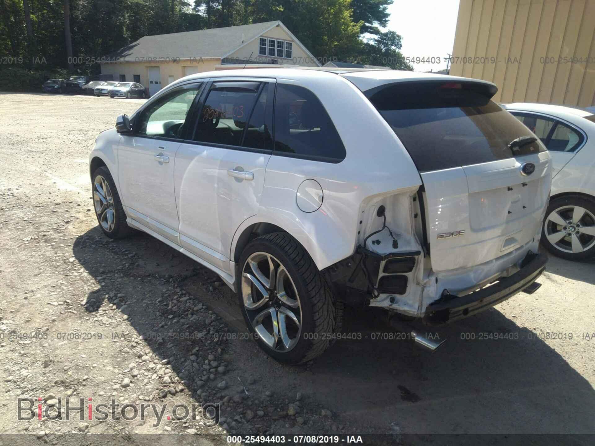 2013 FORD EDGE - VIN: 2FMDK4AK0DBB72967 - Фото 3