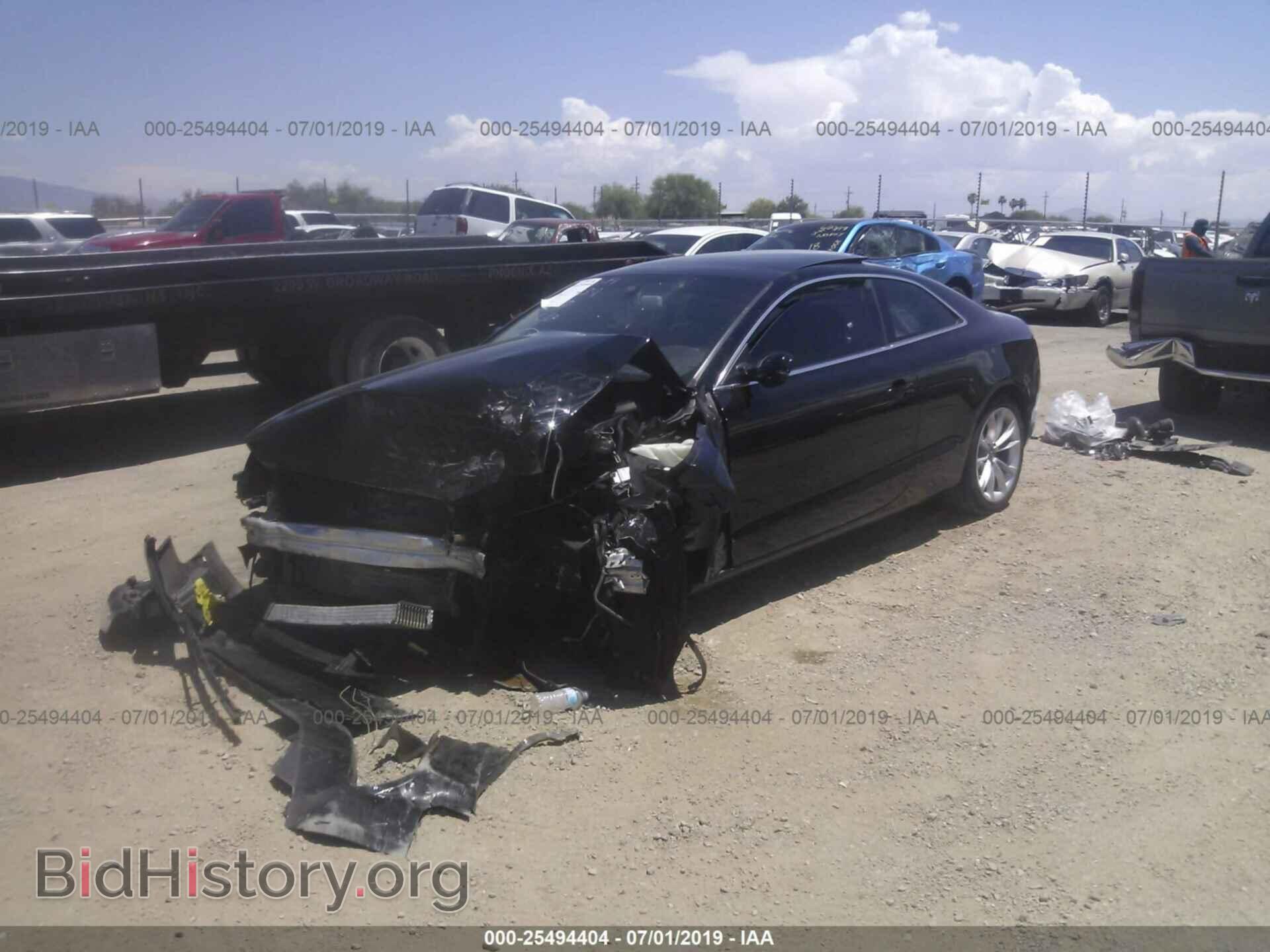 2014 AUDI A5 - VIN: WAUCFAFR4EA039700 - Photo 2