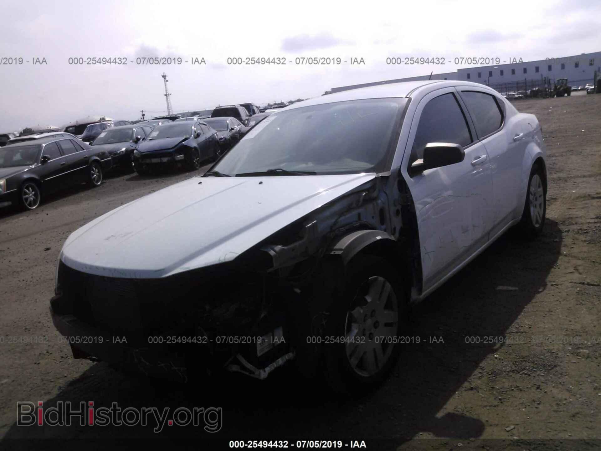2014 DODGE AVENGER - VIN: 1C3CDZAB7EN220417 - Photo 2