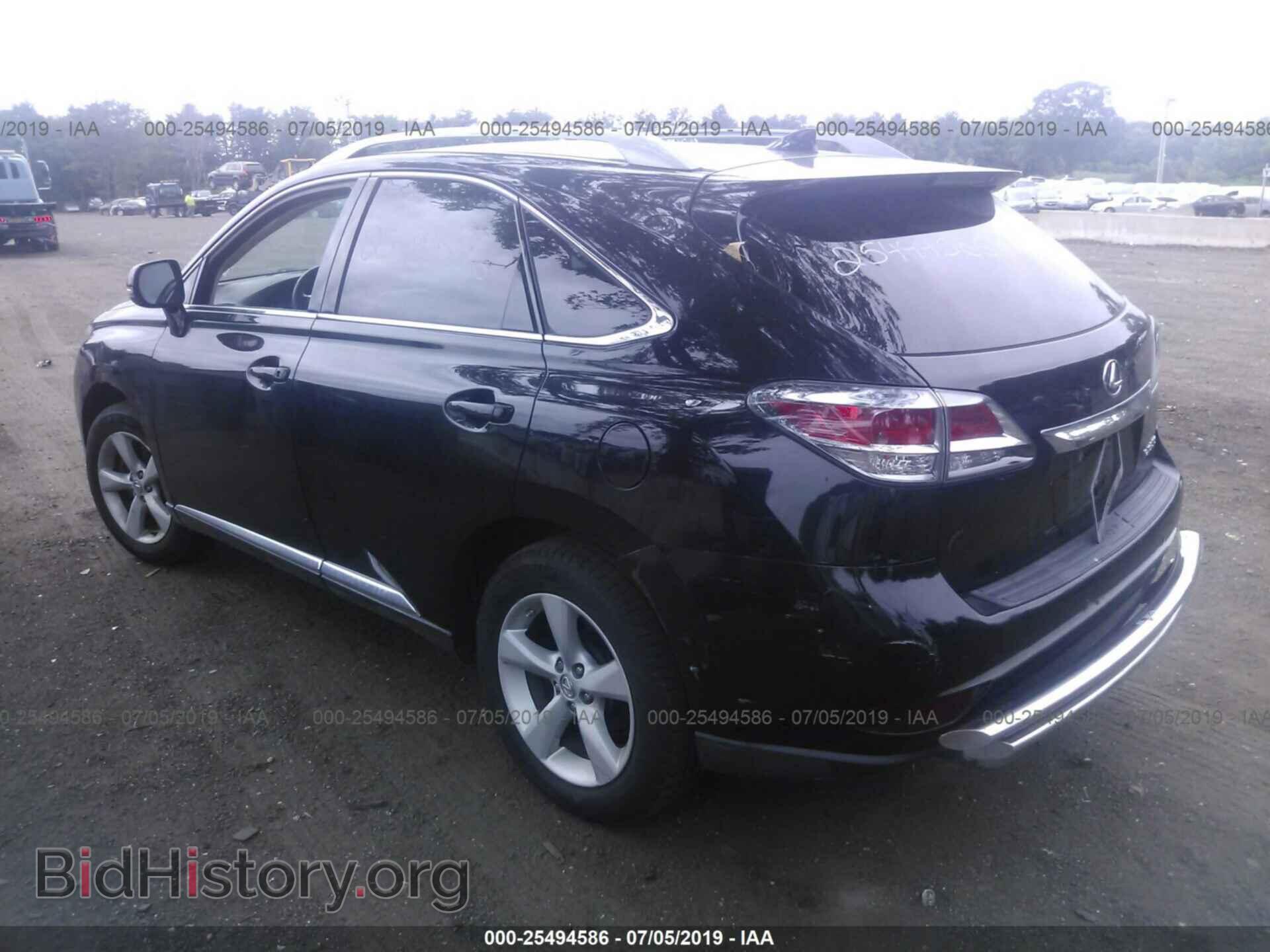 2015 LEXUS RX - VIN: 2T2BK1BA8FC272966 - Фото 3