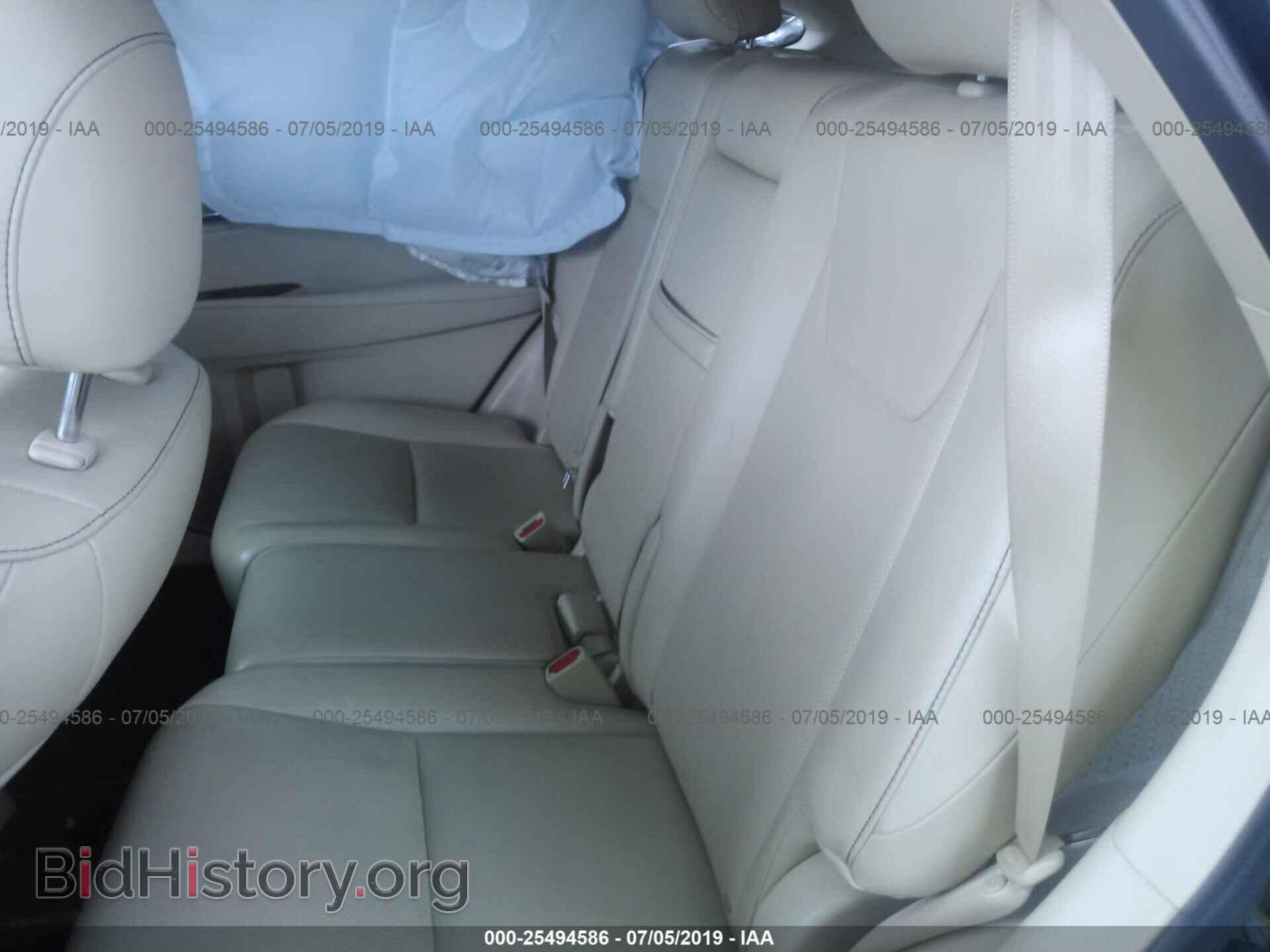 2015 LEXUS RX - VIN: 2T2BK1BA8FC272966 - Фото 8