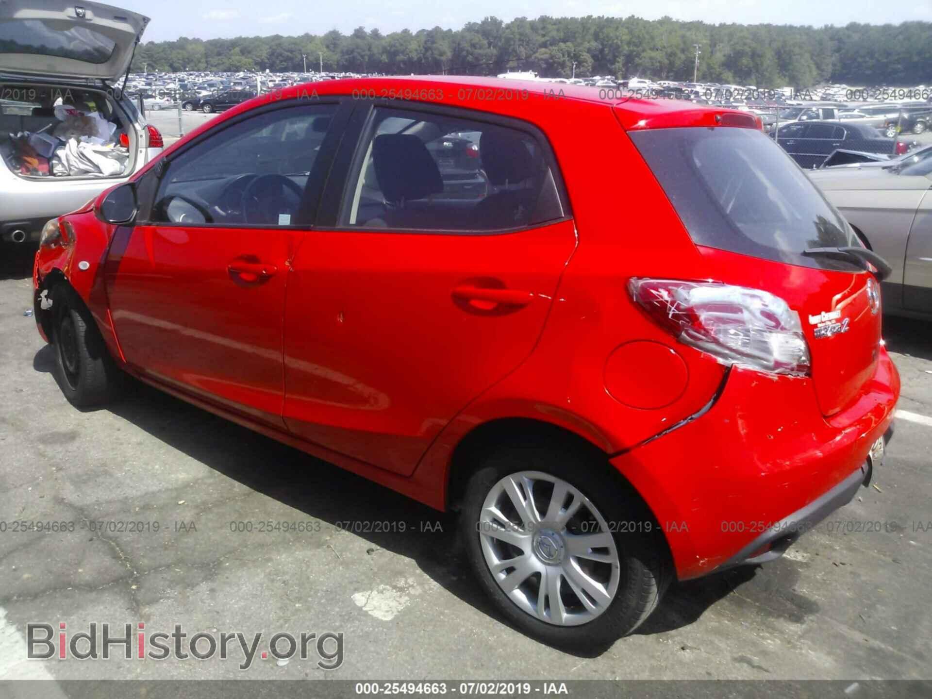 2014 MAZDA MAZDA2 - VIN: JM1DE1KY9E0189251 - Фото 3