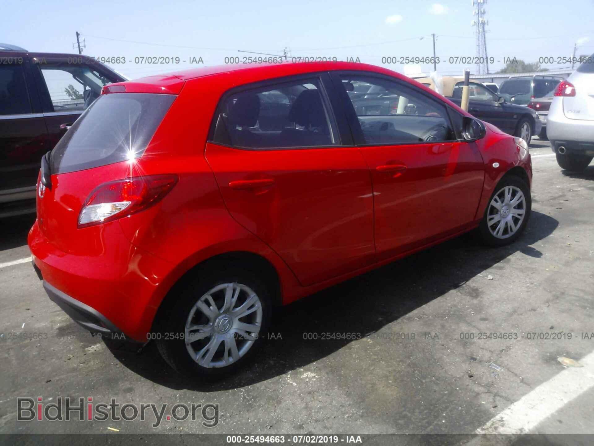 2014 MAZDA MAZDA2 - VIN: JM1DE1KY9E0189251 - Фото 4