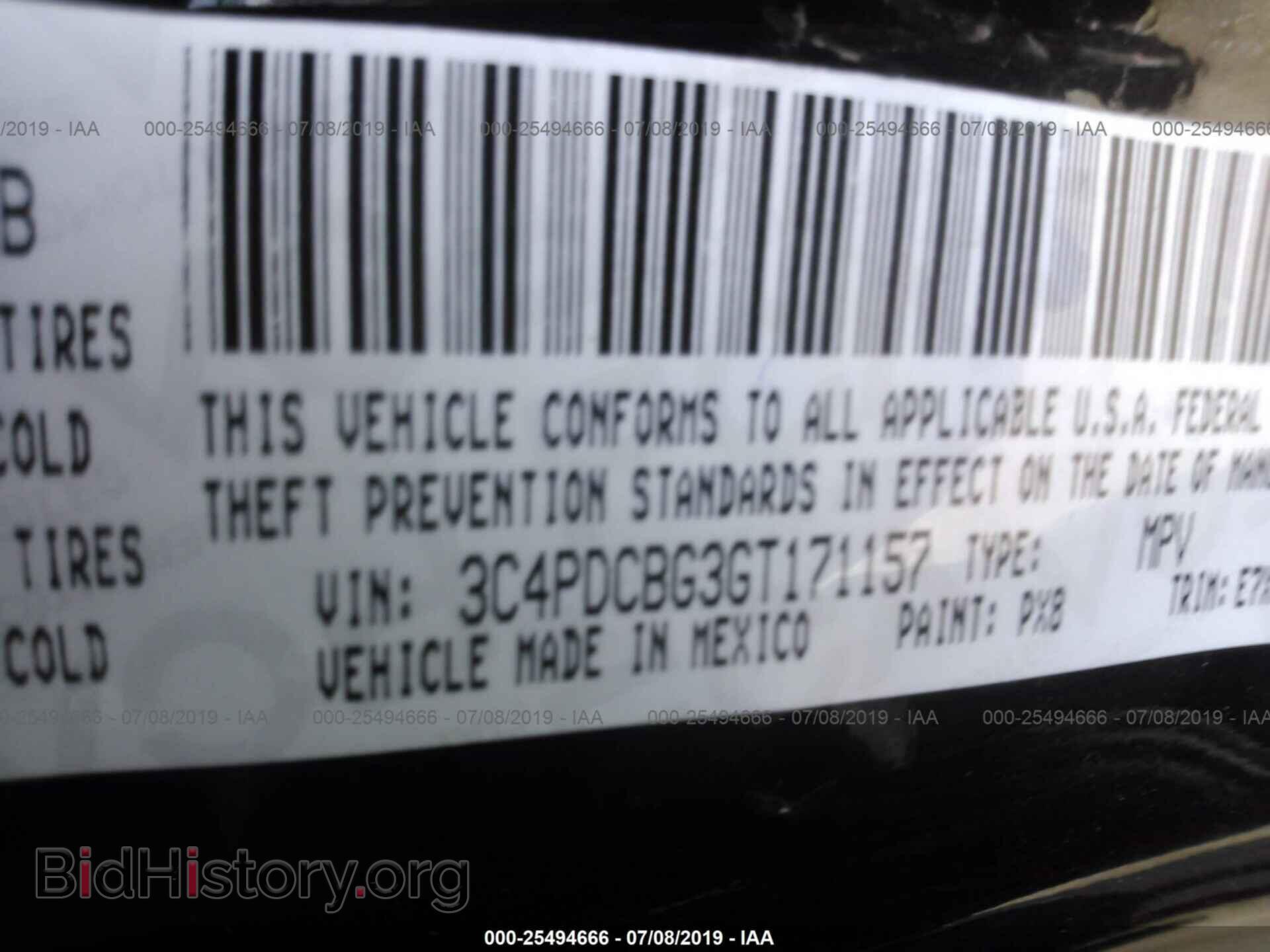 2016 DODGE JOURNEY - VIN: 3C4PDCBG3GT171157 - Photo 9