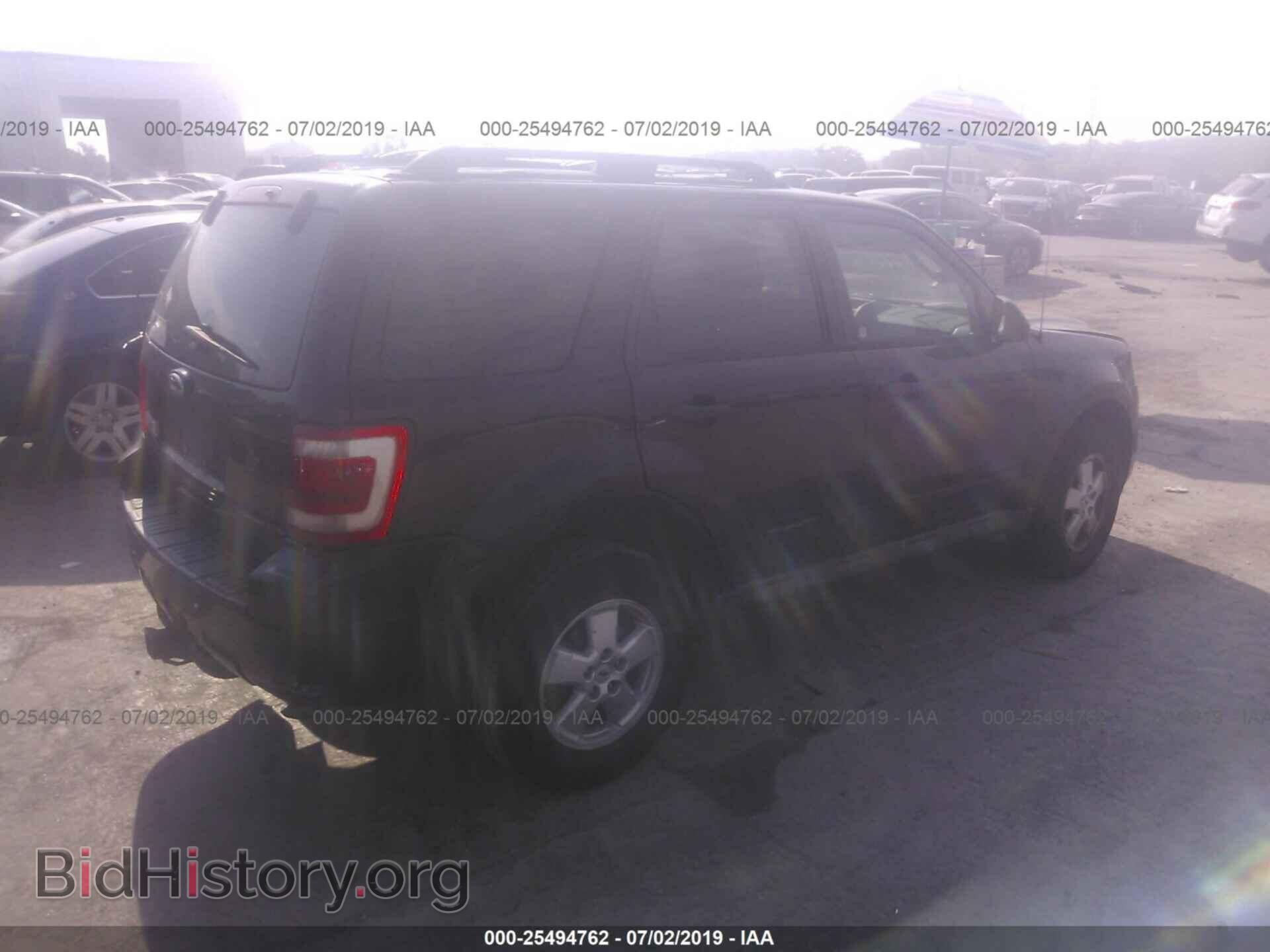 2009 FORD ESCAPE - VIN: 1FMCU03739KB40051 - Фото 4