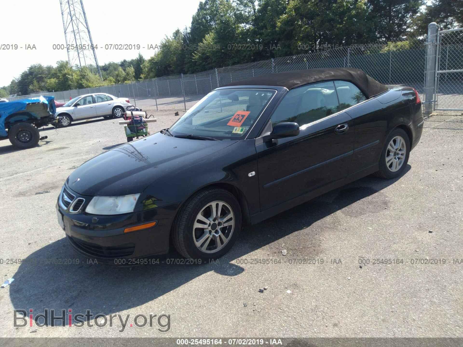 2007 SAAB 9-3 - VIN: YS3FD76Y776002493 - Фото 2