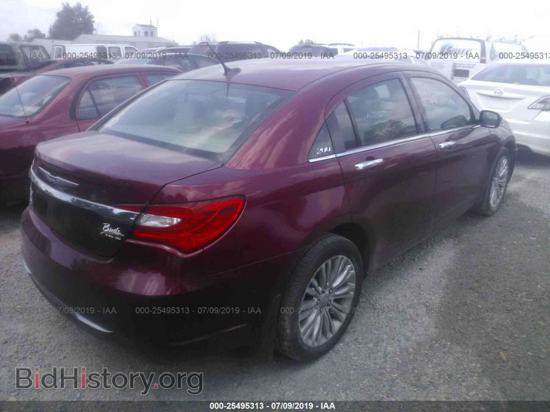 2012 CHRYSLER 200 - VIN: 1C3CCBCB7CN236525 - Фото 4