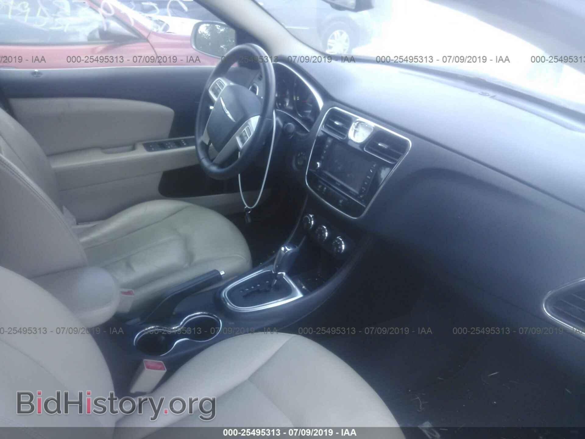 2012 CHRYSLER 200 - VIN: 1C3CCBCB7CN236525 - Фото 5