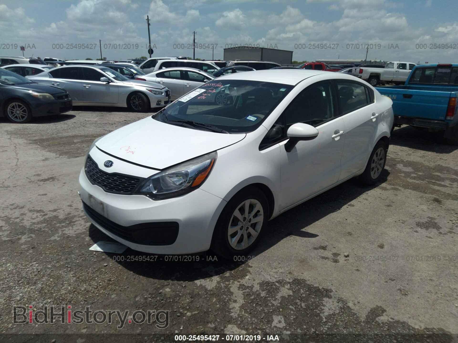 2015 KIA RIO - VIN: KNADM4A39F6454787 - Фото 2