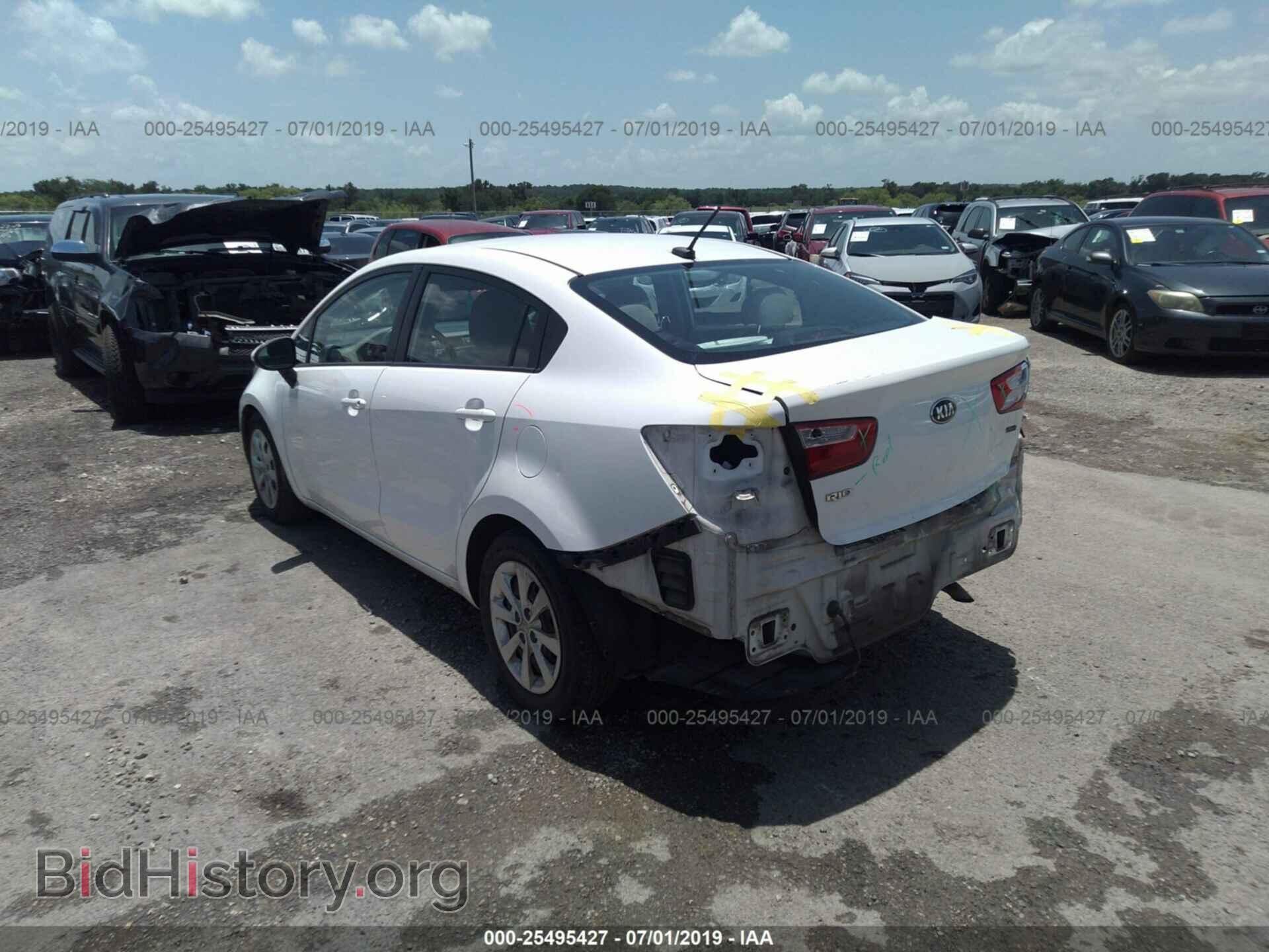 2015 KIA RIO - VIN: KNADM4A39F6454787 - Фото 3