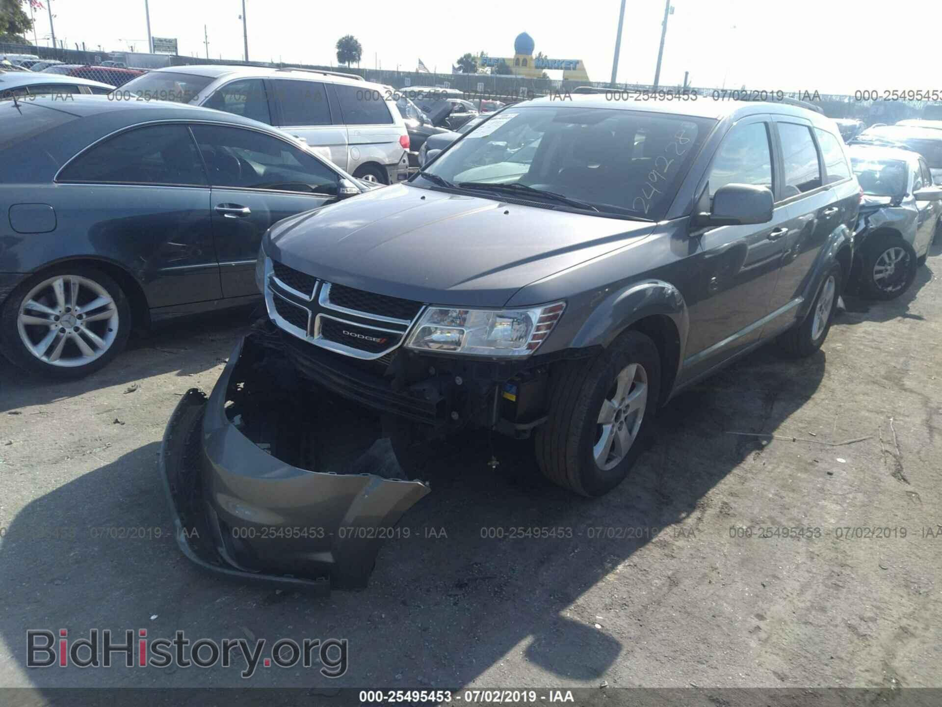 2012 DODGE JOURNEY - VIN: 3C4PDDBG7CT249228 - Фото 2