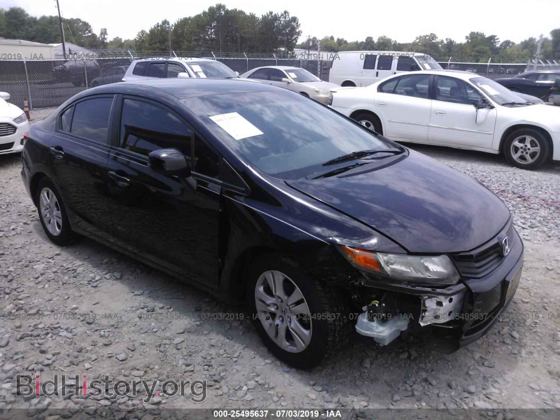 Фотография 19XFB2F54CE009346 - HONDA CIVIC 2012