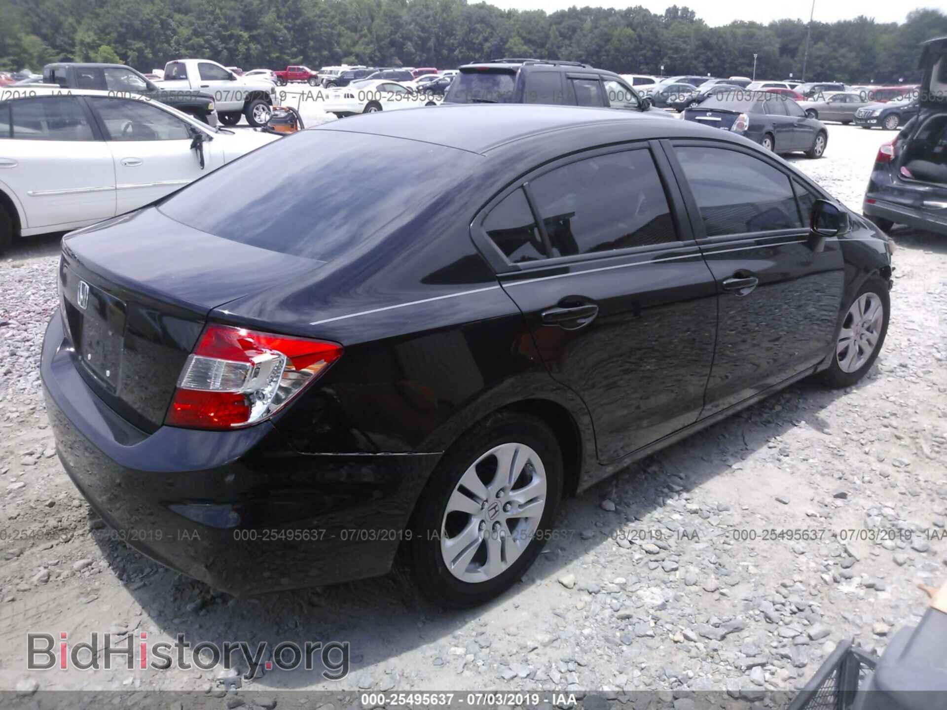 2012 HONDA CIVIC - VIN: 19XFB2F54CE009346 - Фото 4