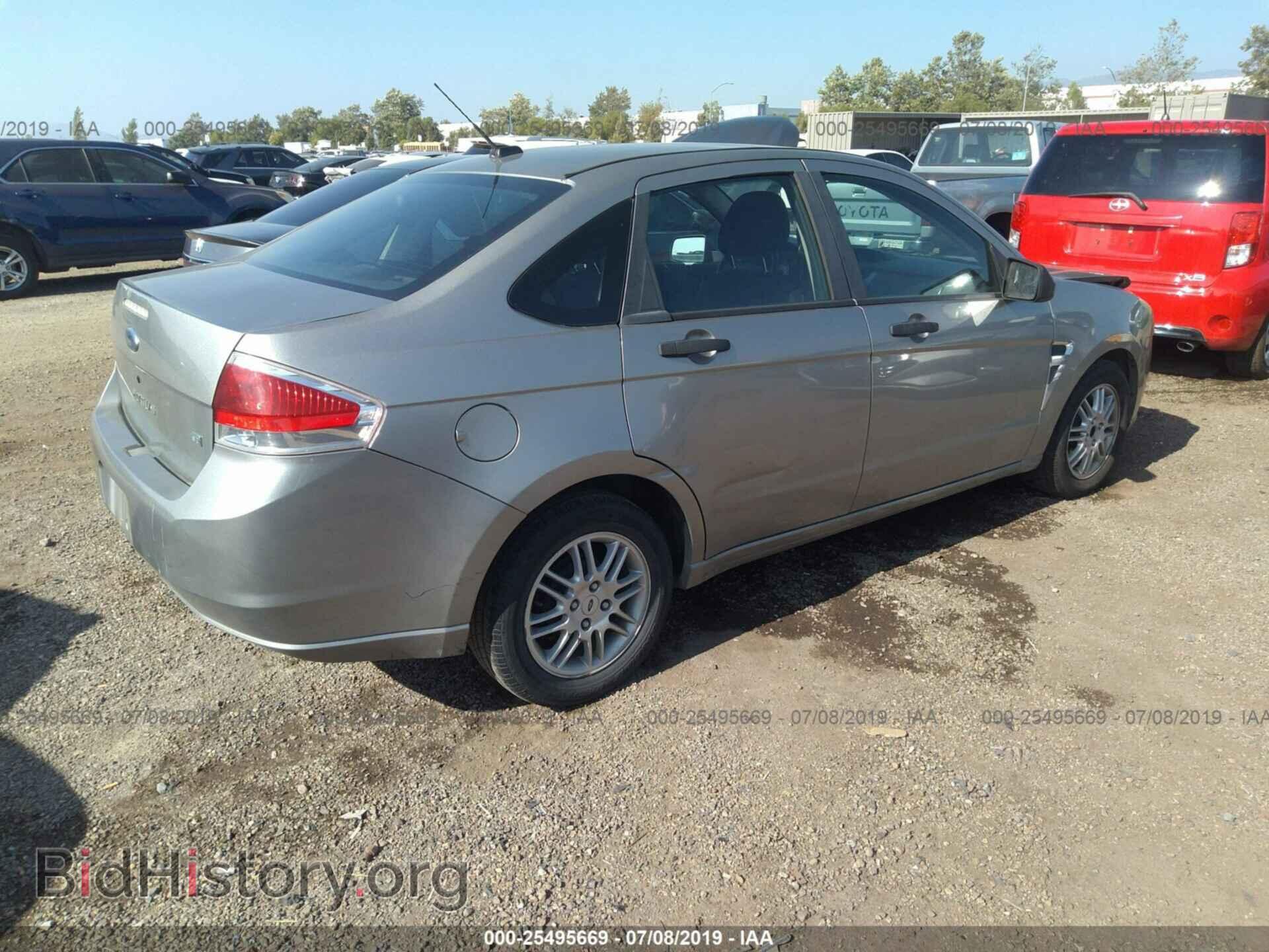 2008 FORD FOCUS - VIN: 1FAHP35N88W222109 - Фото 4