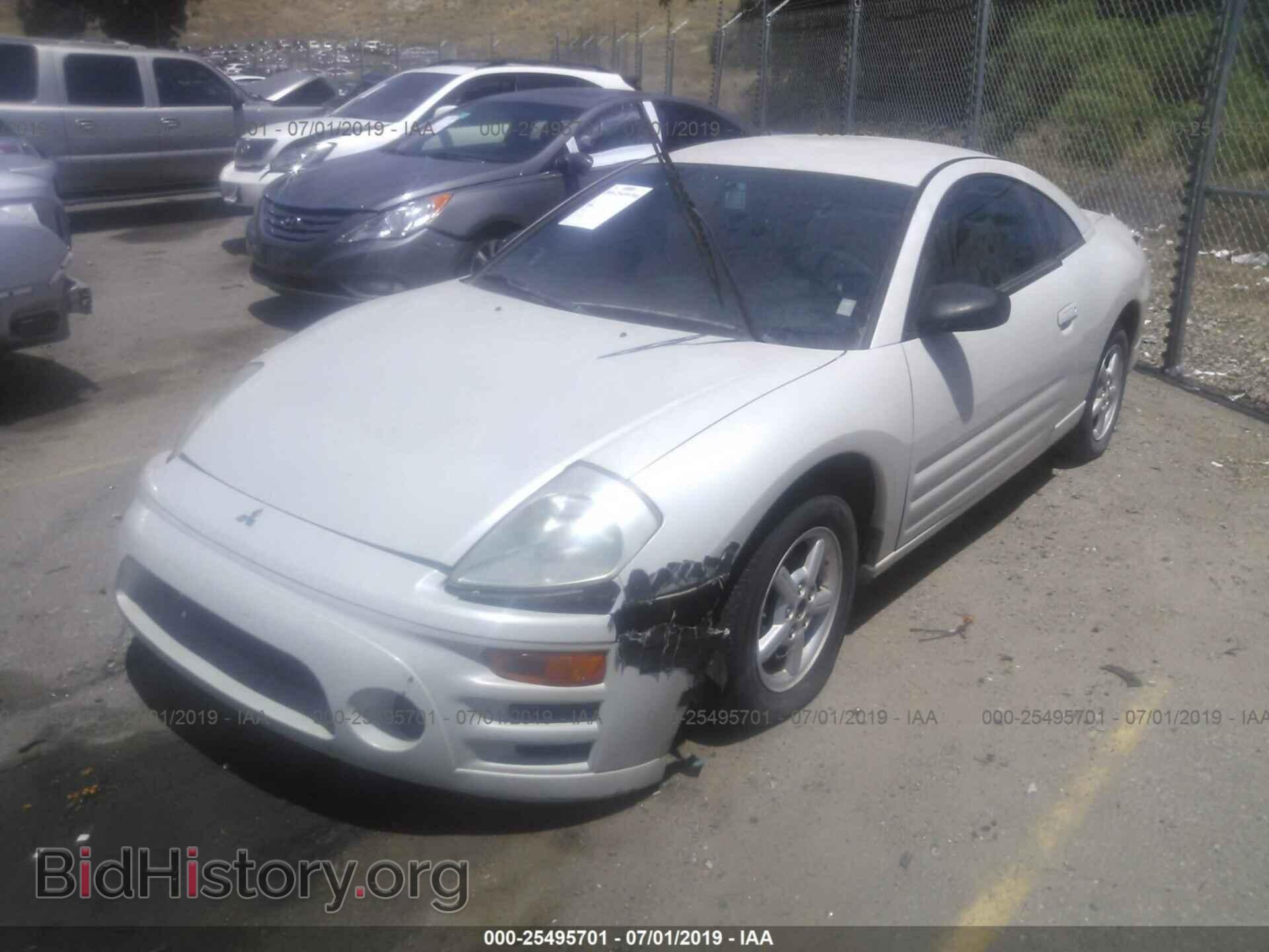 2003 MITSUBISHI ECLIPSE - VIN: 4A3AC34G83E147479 - Фото 2