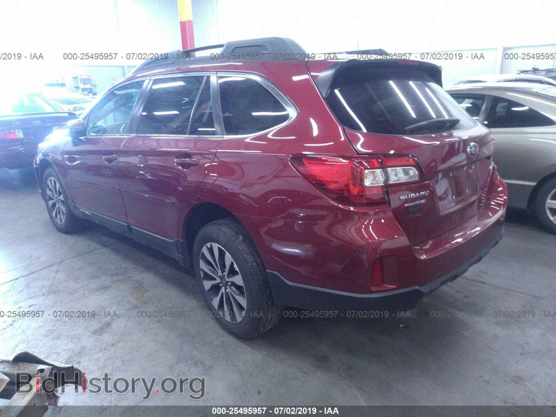 2015 SUBARU OUTBACK - VIN: 4S4BSANC9F3283724 - Фото 3