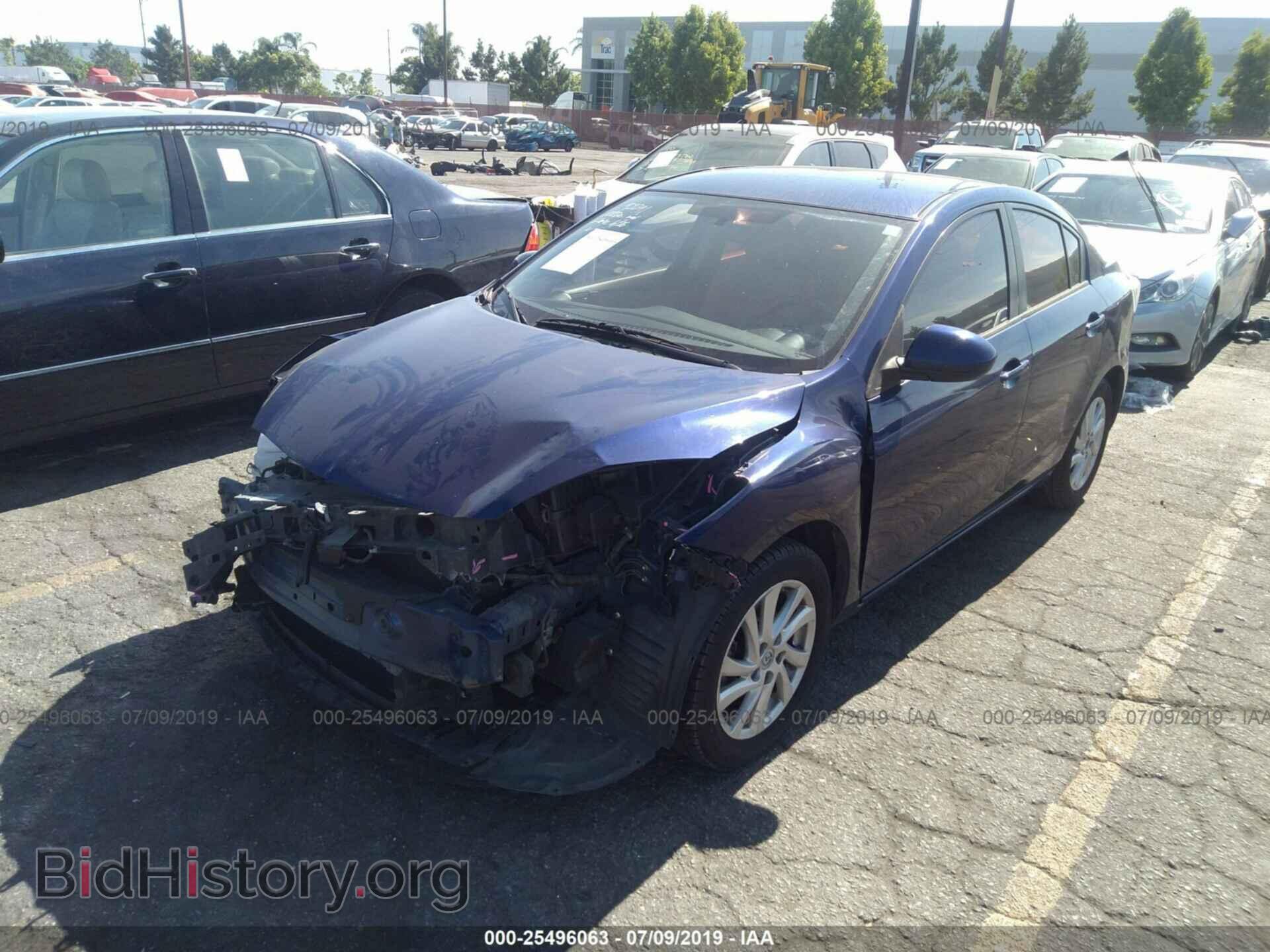 2012 MAZDA 3 - VIN: JM1BL1V84C1594451 - Фото 2