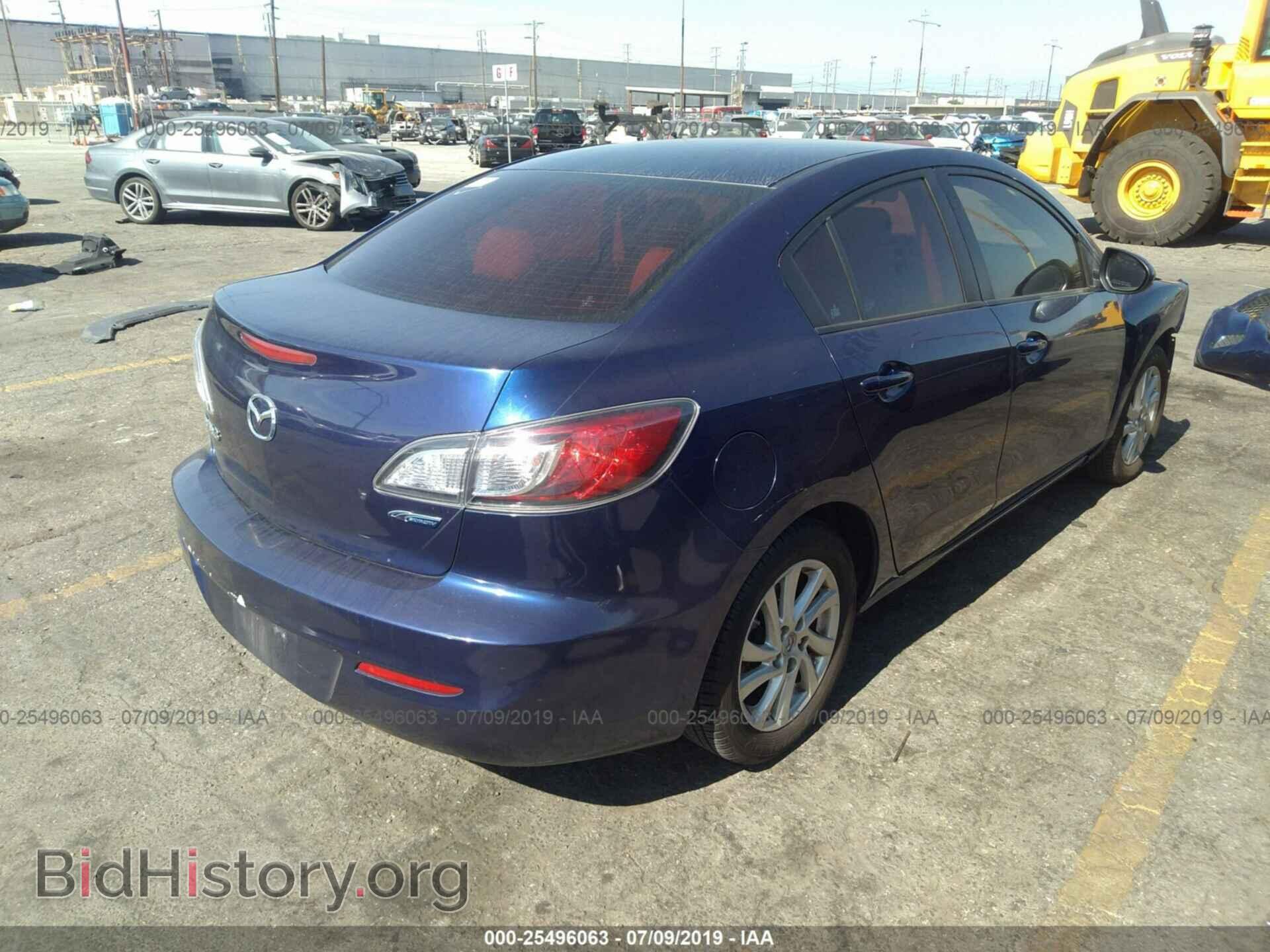 2012 MAZDA 3 - VIN: JM1BL1V84C1594451 - Фото 4
