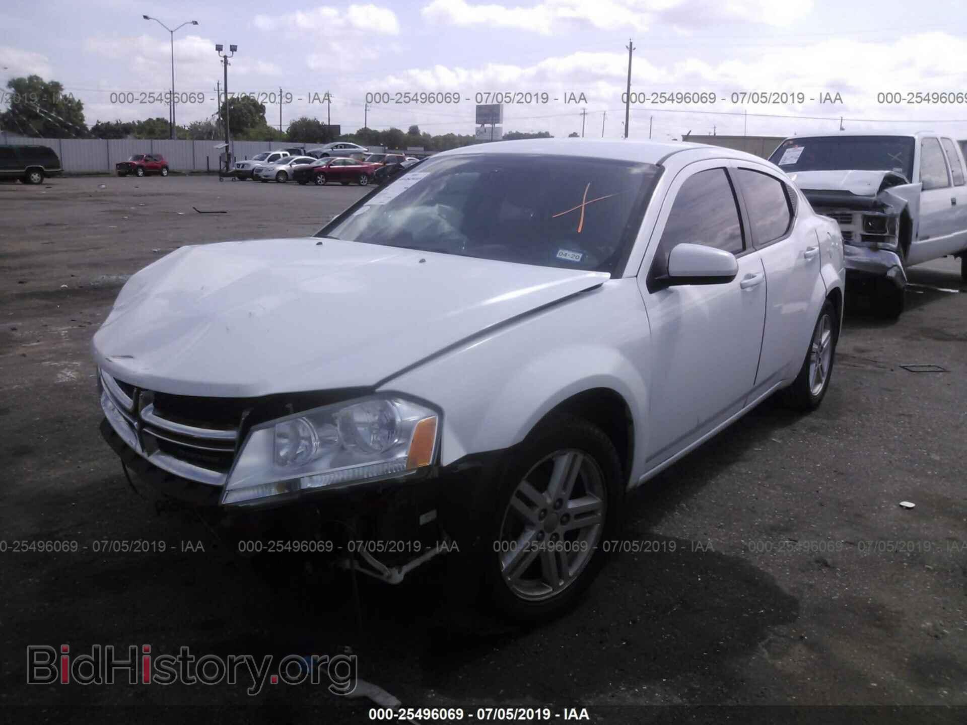 2013 DODGE AVENGER - VIN: 1C3CDZCB5DN620343 - Фото 2