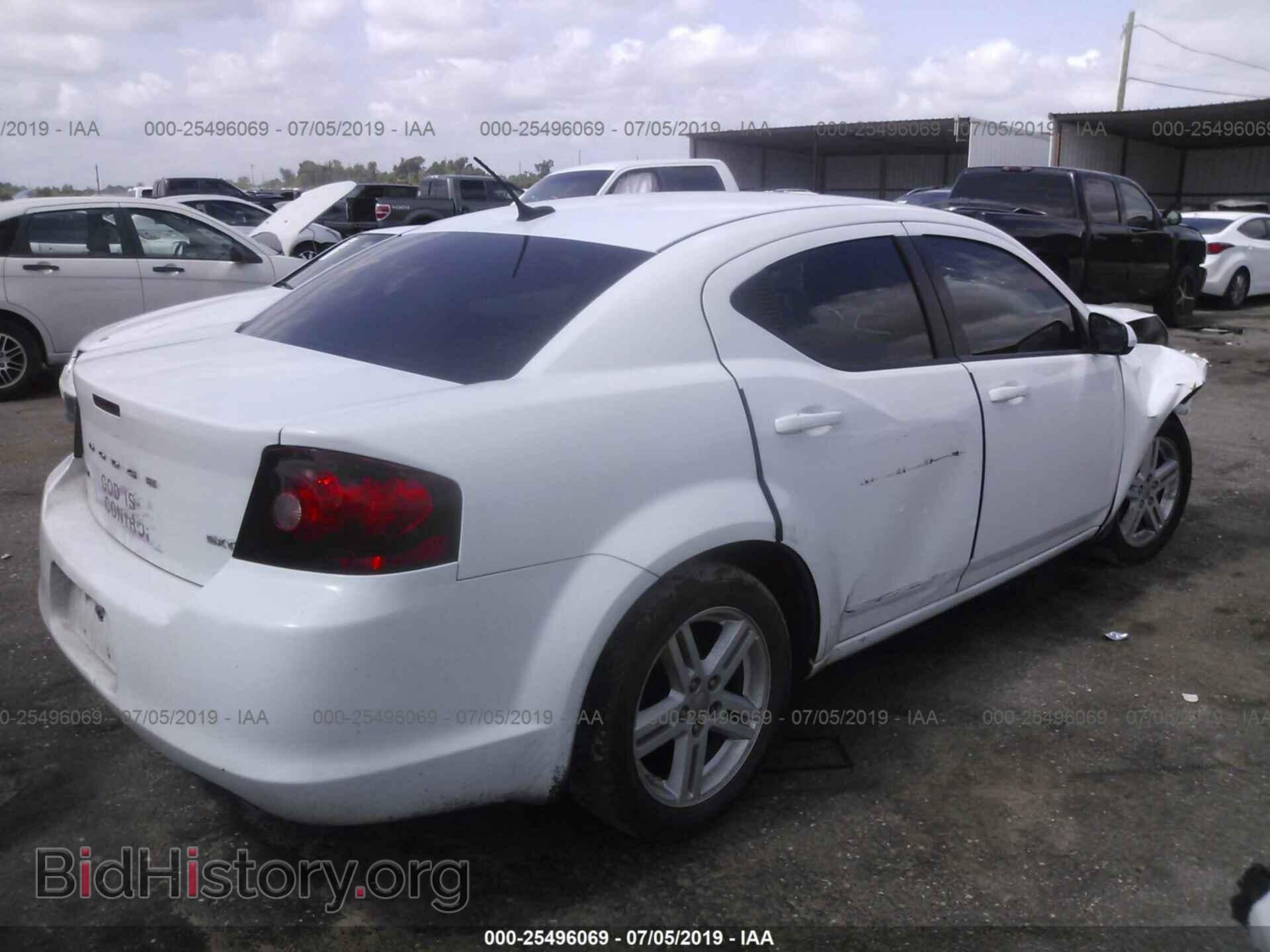 2013 DODGE AVENGER - VIN: 1C3CDZCB5DN620343 - Фото 4