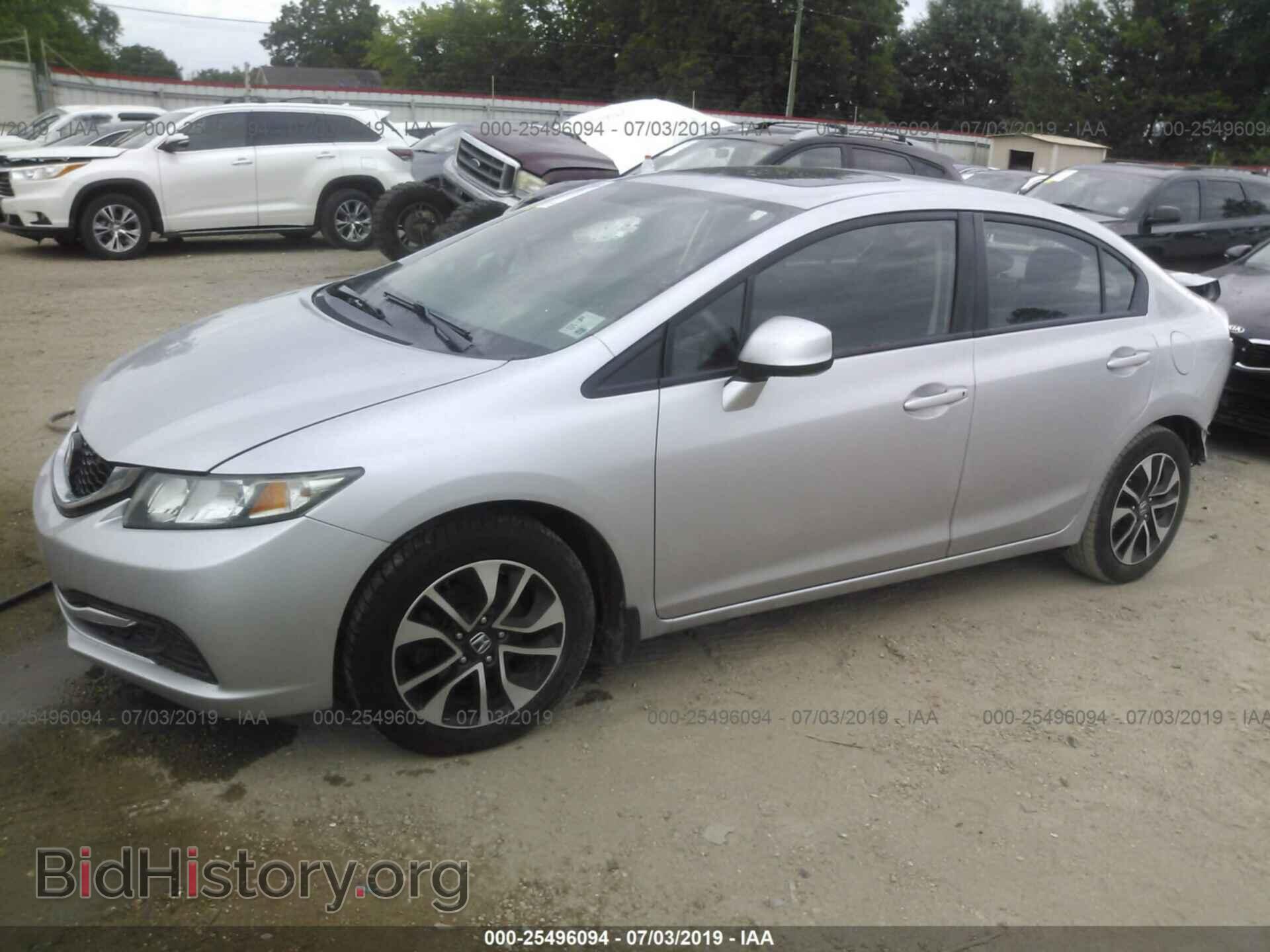 2013 HONDA CIVIC - VIN: 19XFB2F80DE088185 - Фото 2