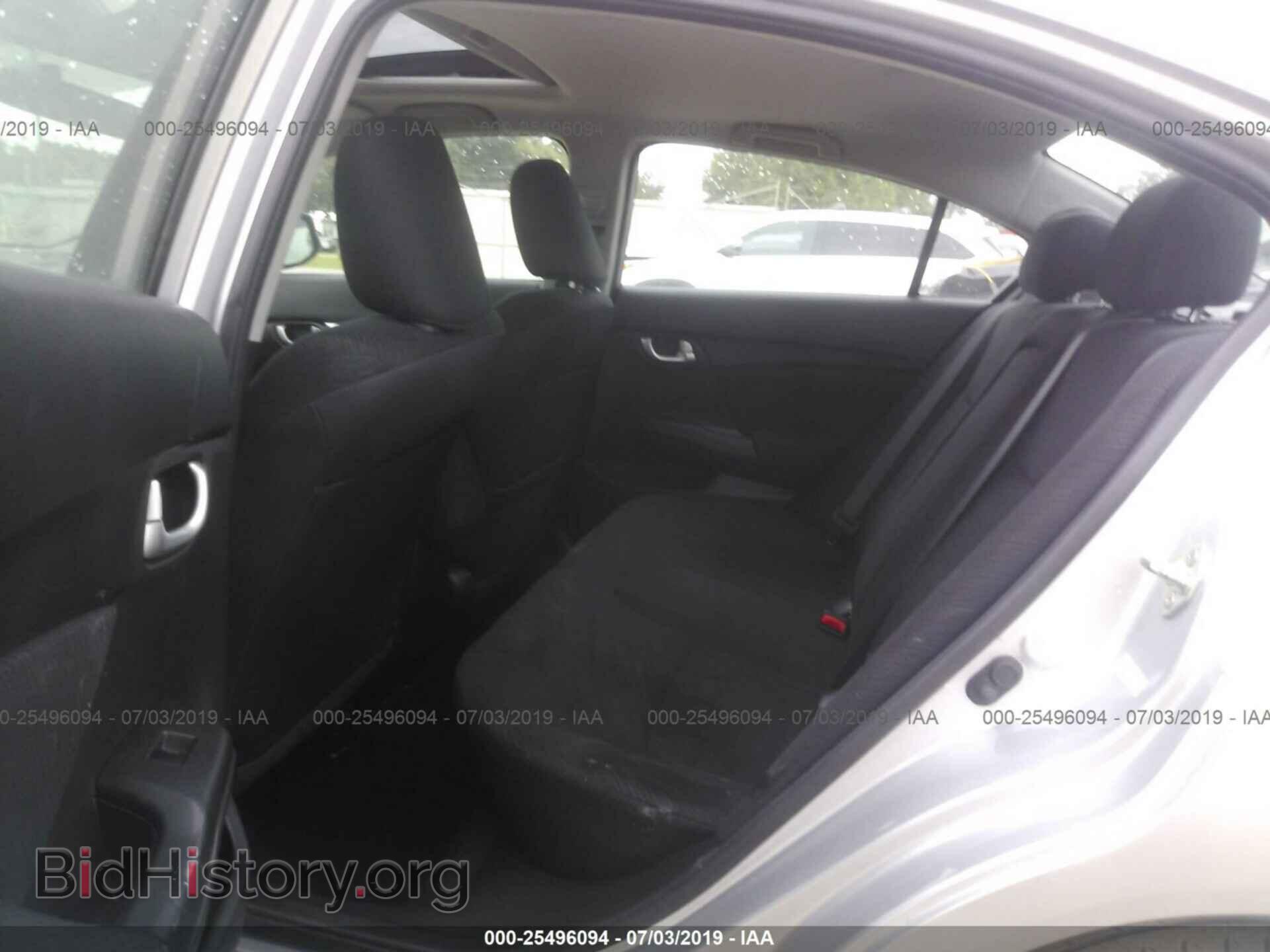2013 HONDA CIVIC - VIN: 19XFB2F80DE088185 - Фото 8