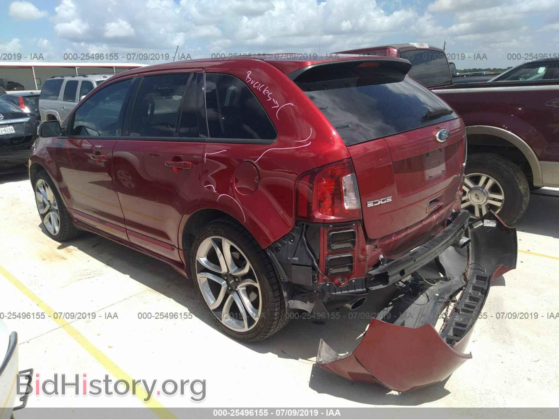 2013 FORD EDGE - VIN: 2FMDK3AK0DBA97570 - Фото 3