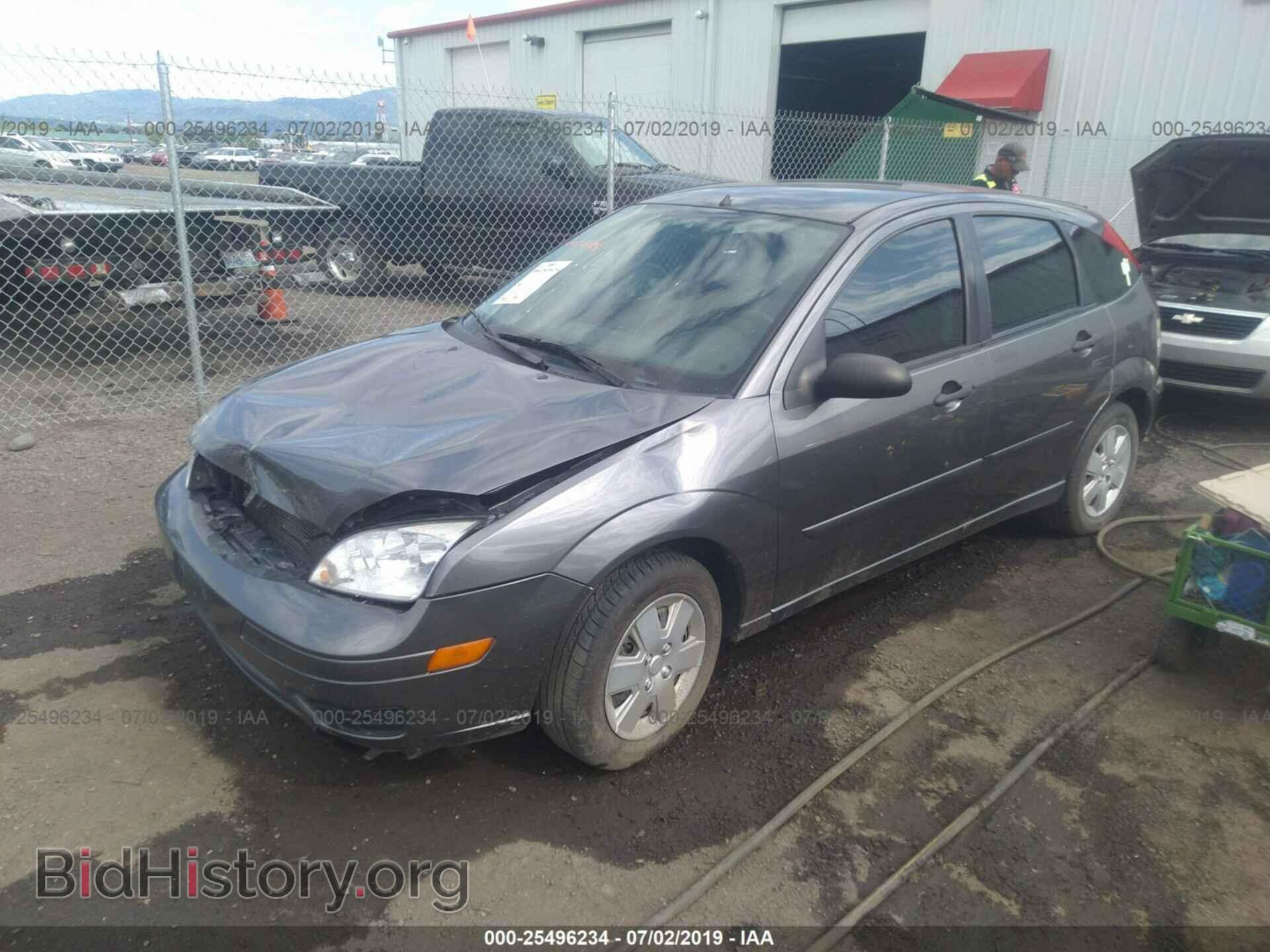 2007 FORD FOCUS - VIN: 1FAFP37N87W110252 - Фото 2
