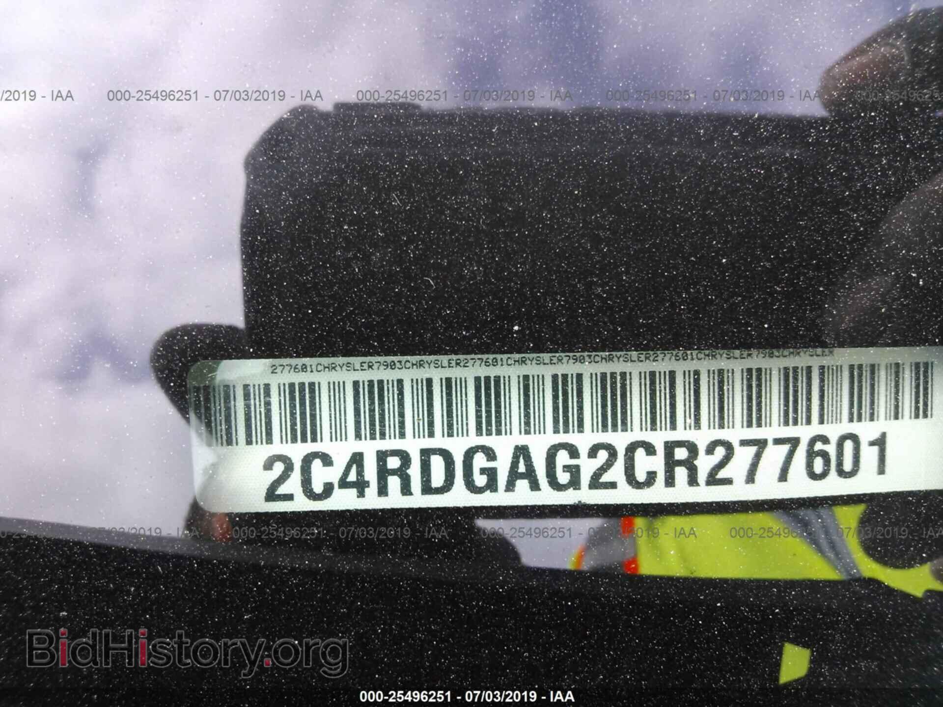 2012 DODGE RAM VAN - VIN: 2C4RDGAG2CR277601 - Photo 9