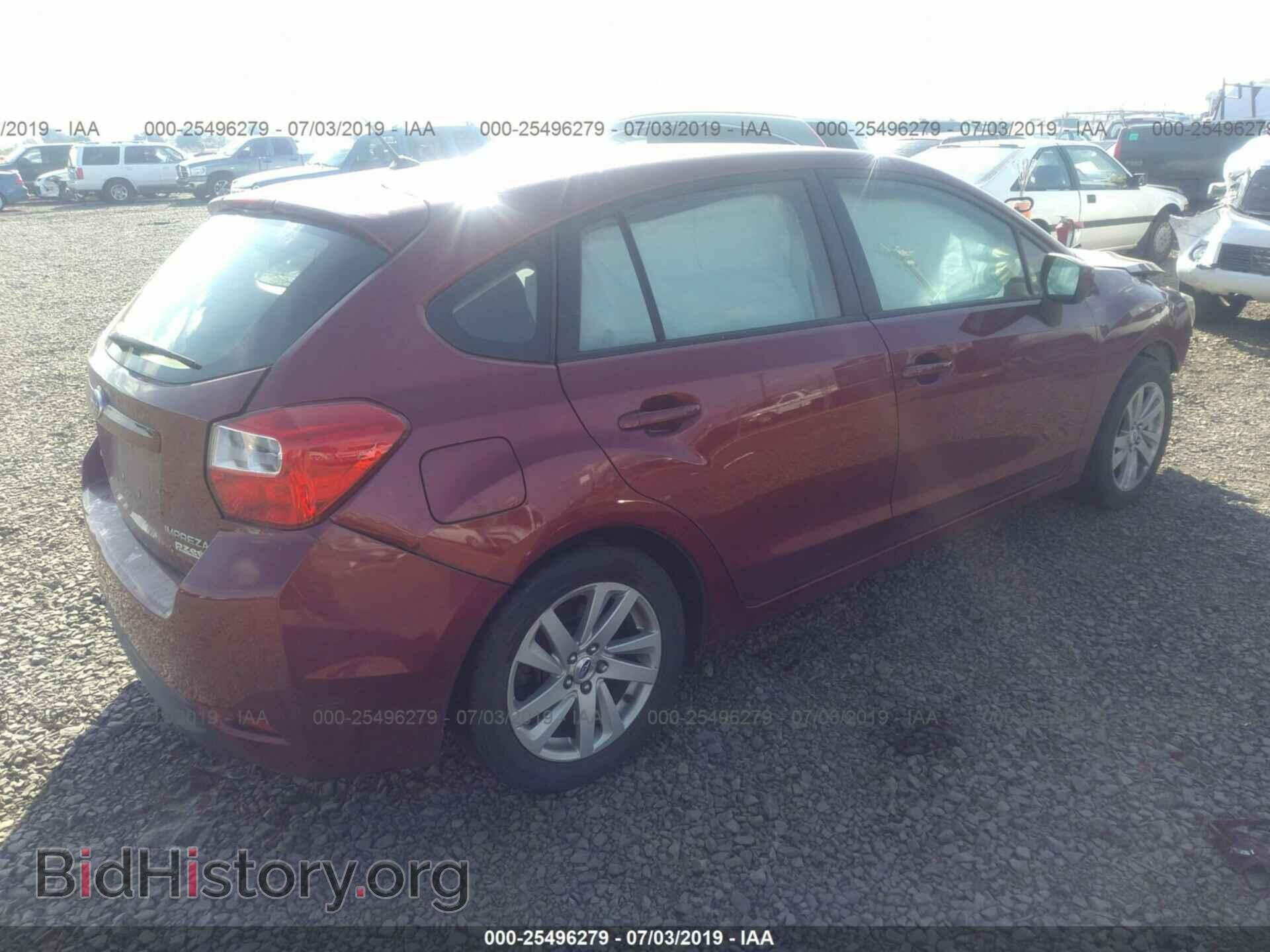 2015 SUBARU IMPREZA - VIN: JF1GPAC67F8213317 - Фото 4