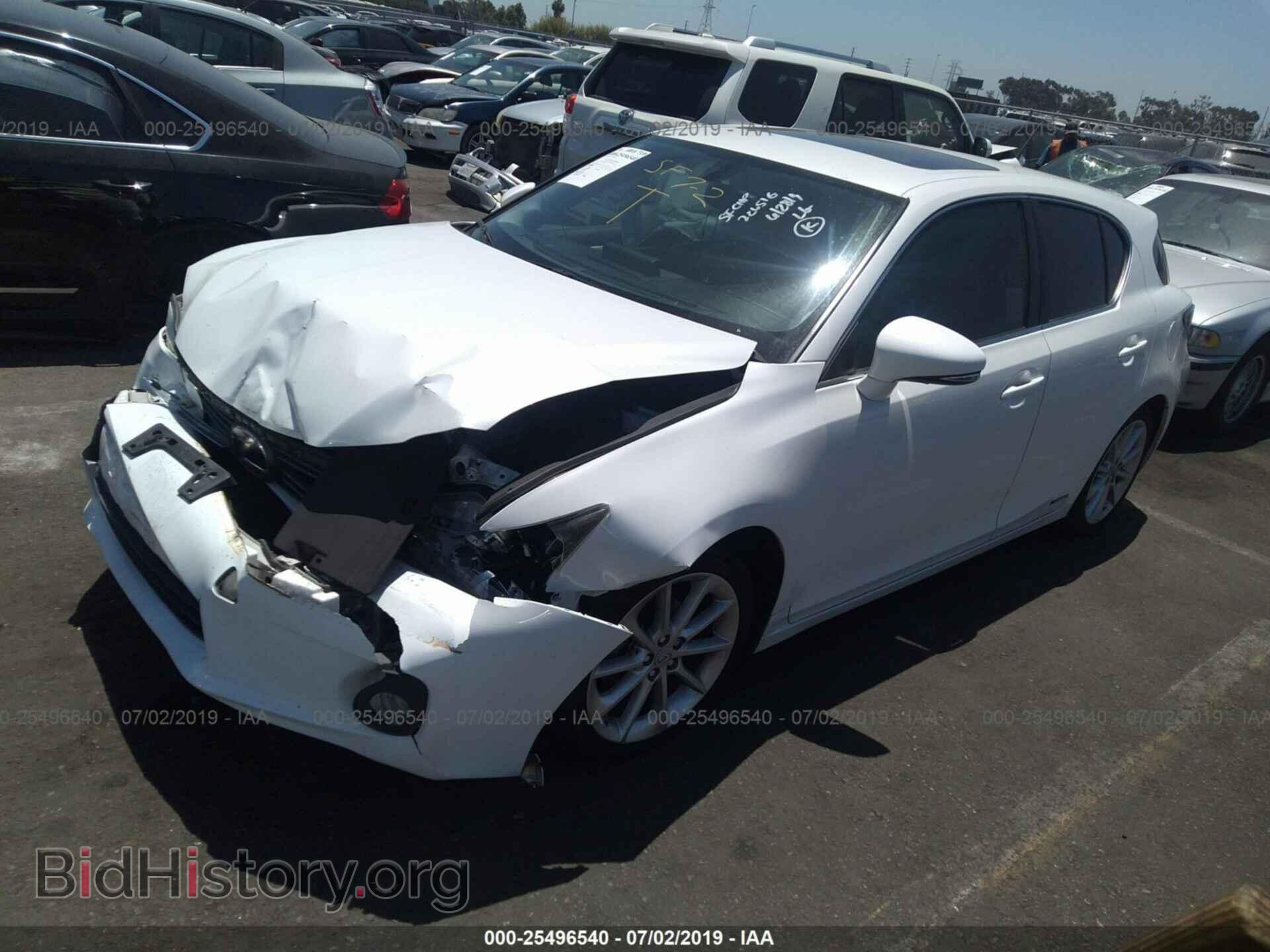 2013 LEXUS CT - VIN: JTHKD5BH5D2147632 - Фото 2