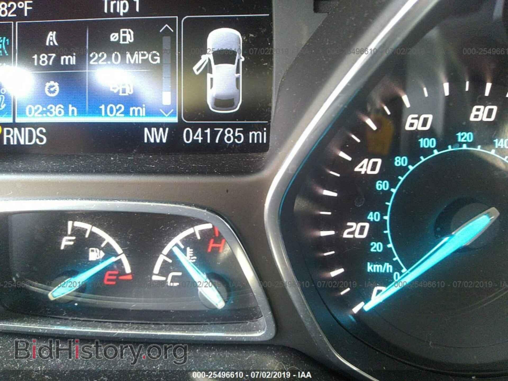 2014 FORD ESCAPE - VIN: 1FMCU9G91EUB20282 - Фото 7