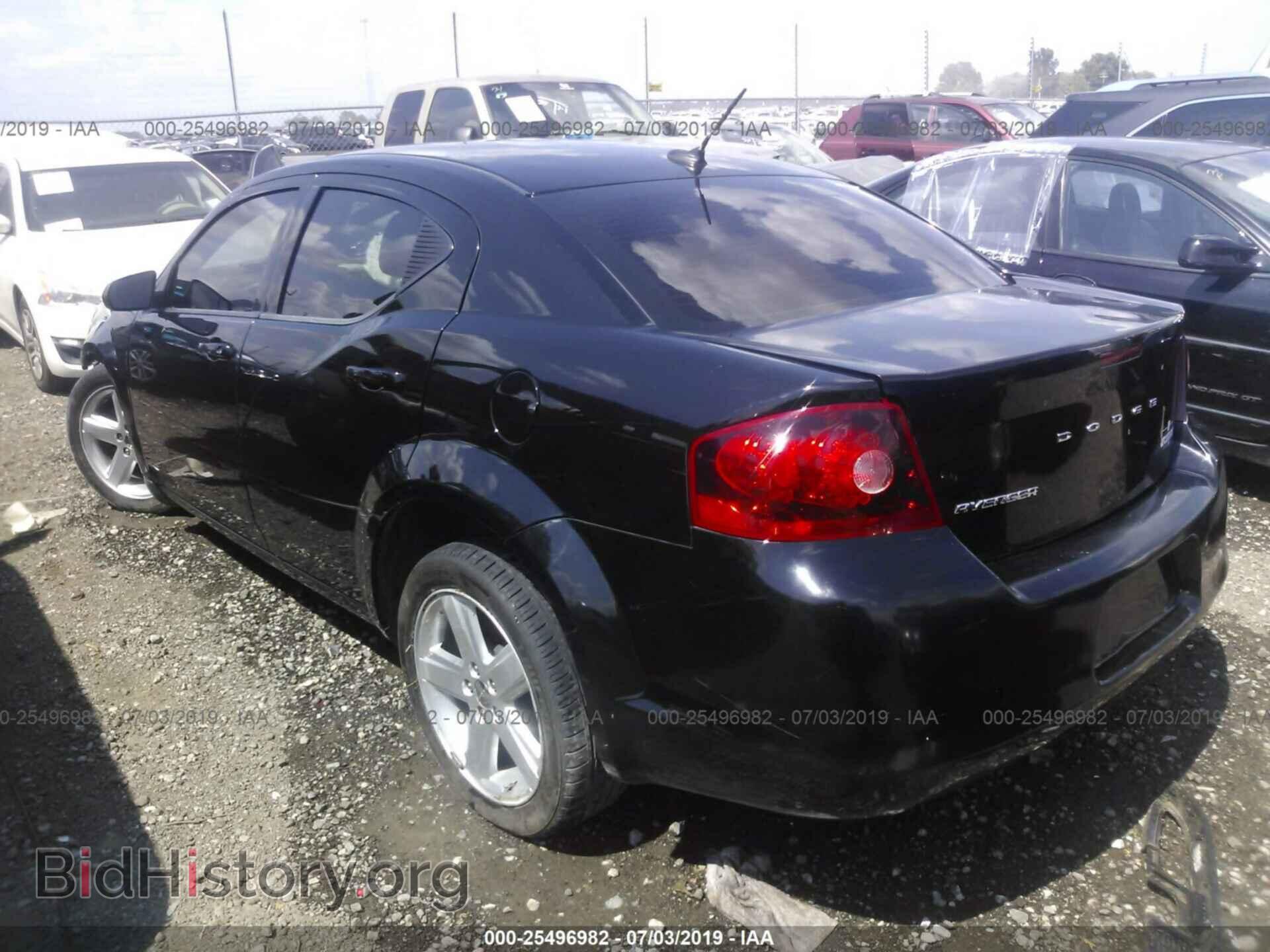 2013 DODGE AVENGER - VIN: 1C3CDZAB9DN625516 - Фото 3
