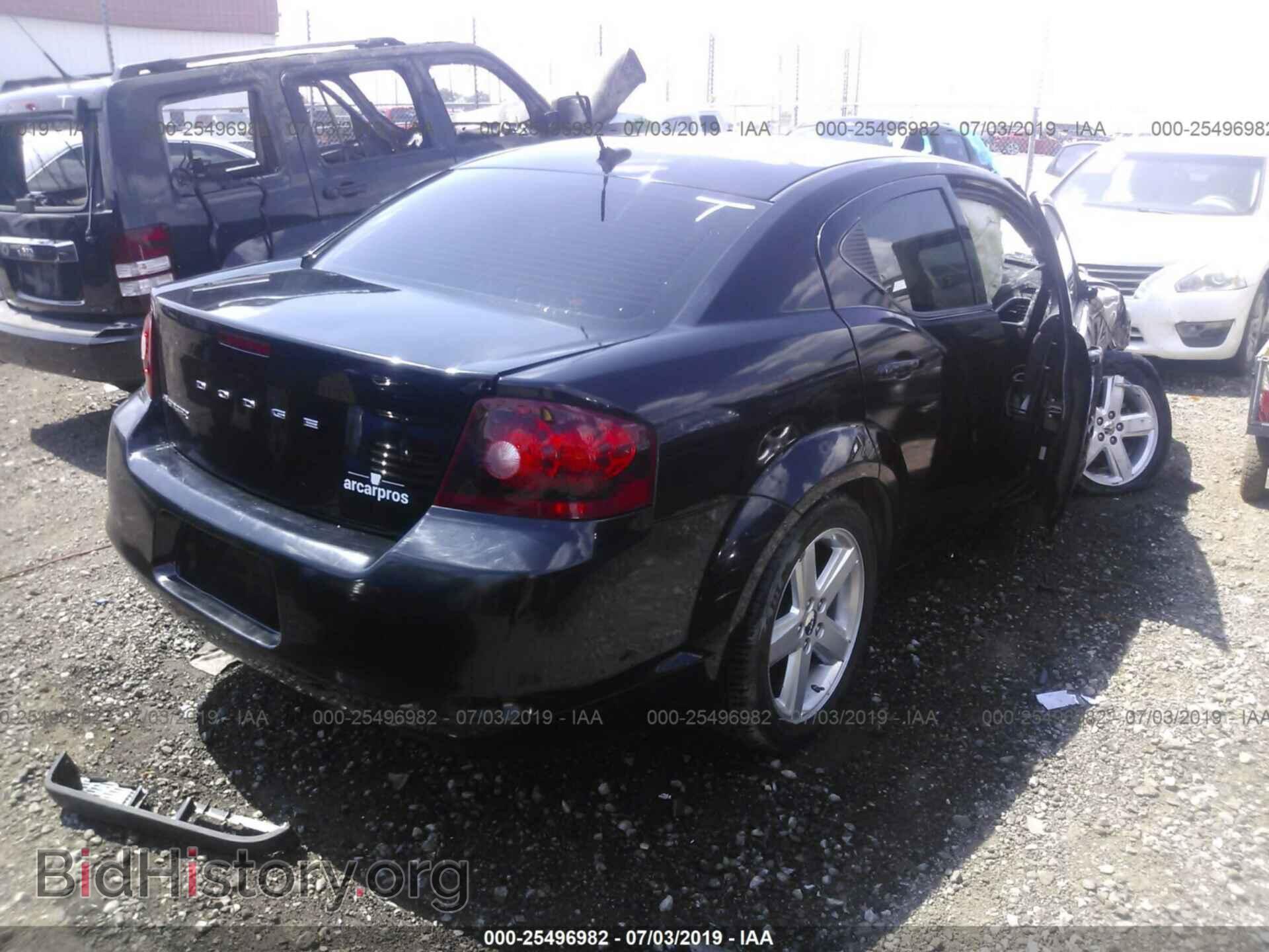 2013 DODGE AVENGER - VIN: 1C3CDZAB9DN625516 - Фото 4