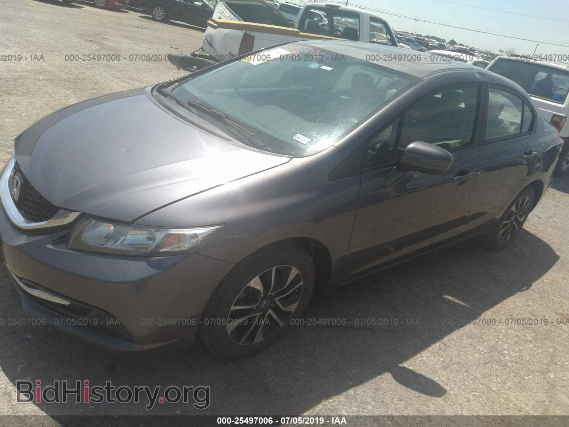 2014 HONDA CIVIC - VIN: 19XFB2F80EE049243 - Фото 2