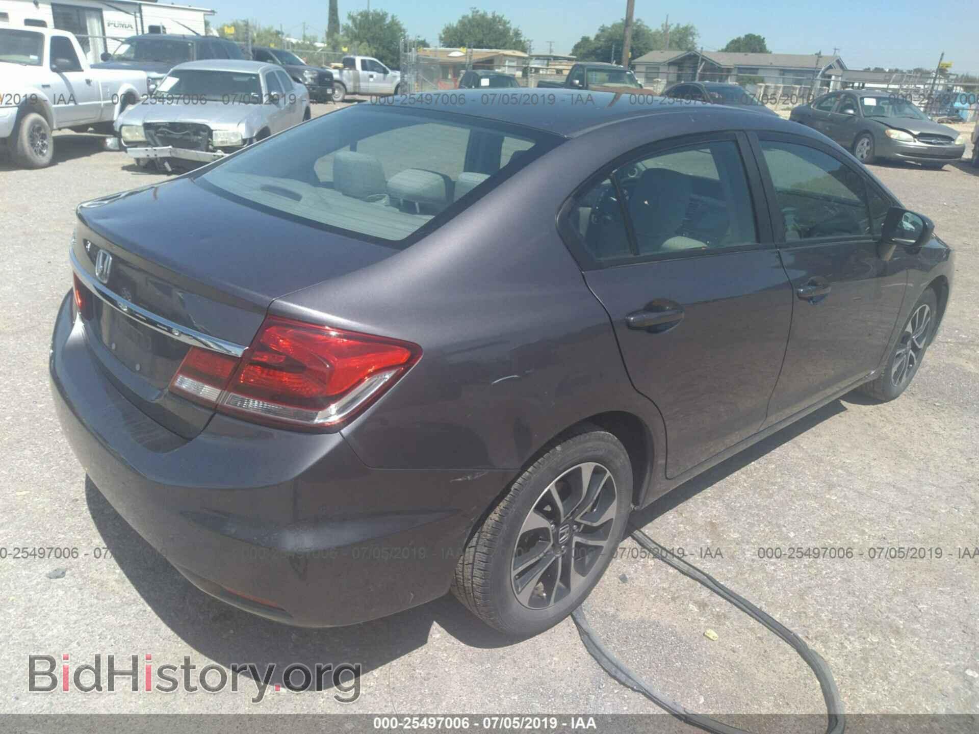 2014 HONDA CIVIC - VIN: 19XFB2F80EE049243 - Фото 4