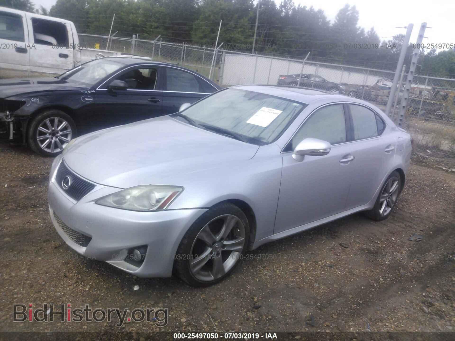 2011 LEXUS IS - VIN: JTHBF5C27B5141539 - Фото 2